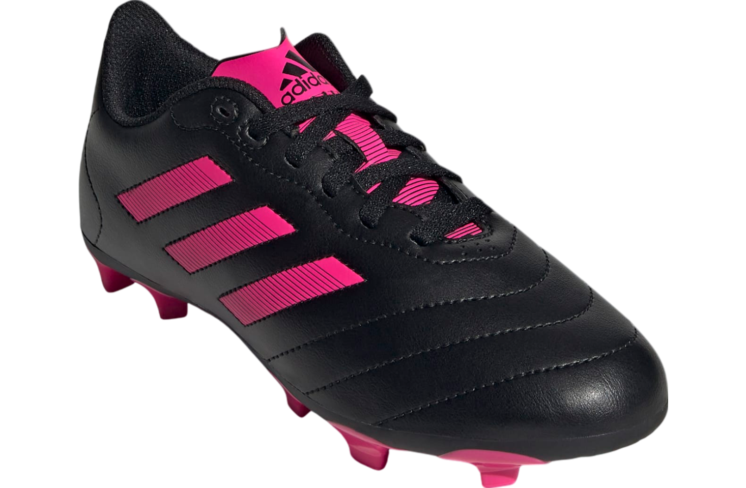 Adidas Goletto Viii FG GS Core Black / Team Shock Pink 2