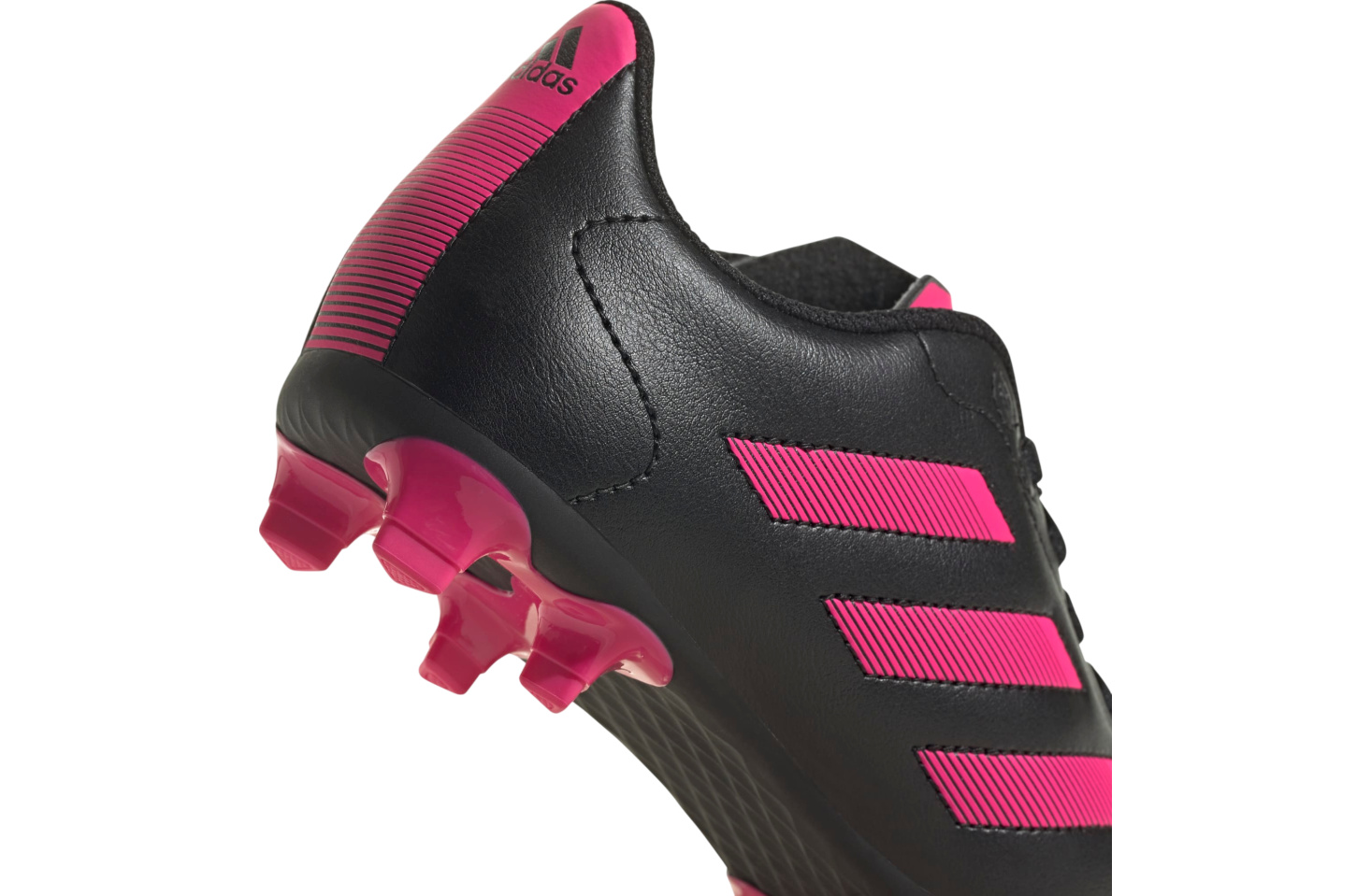 Adidas Goletto Viii FG GS Core Black / Team Shock Pink 2