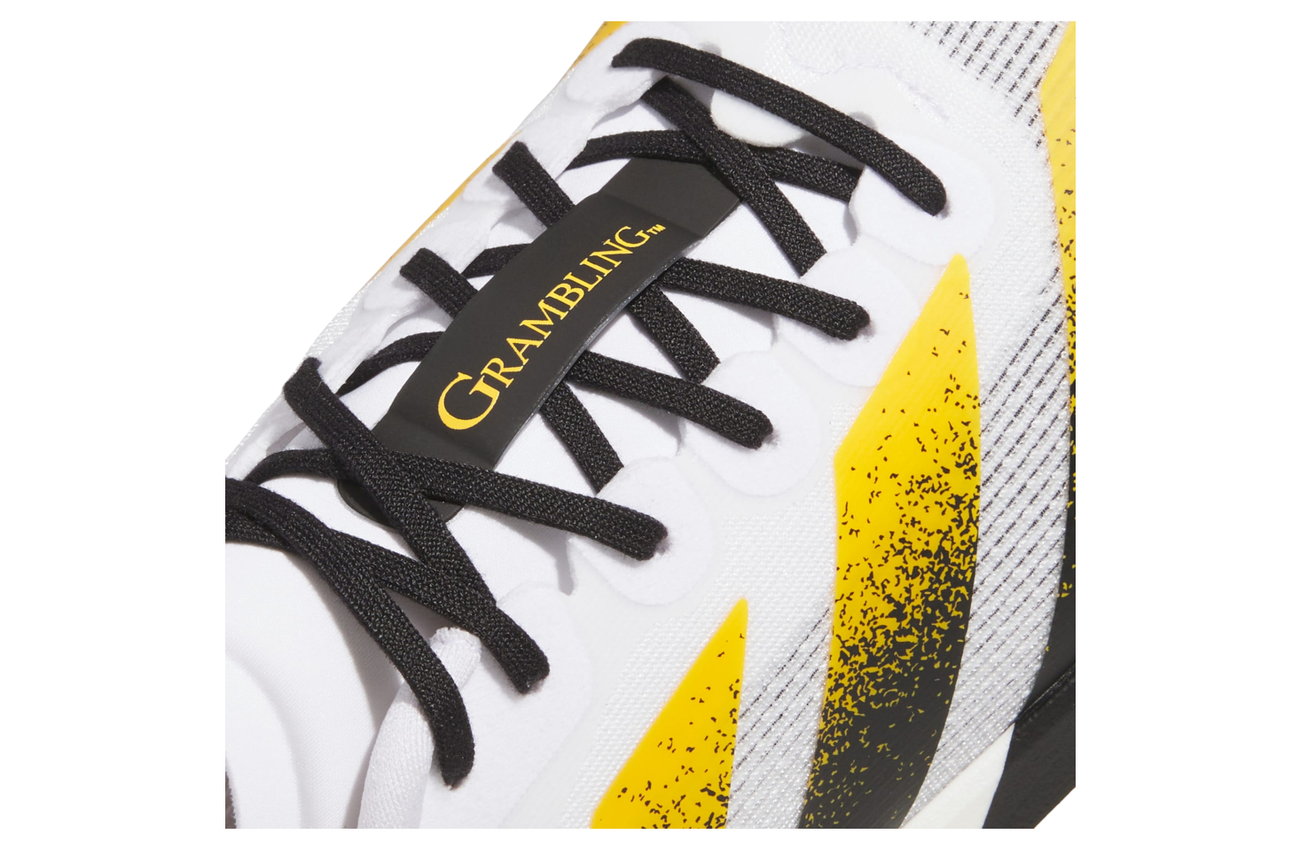 NCAA x Adidas Adizero Evo SL Grambling State Tigers Running Shoes JQ4575 Size 13 adidas Adizero Evo SL Yellow Black for Sale | Authenticity  main image 2