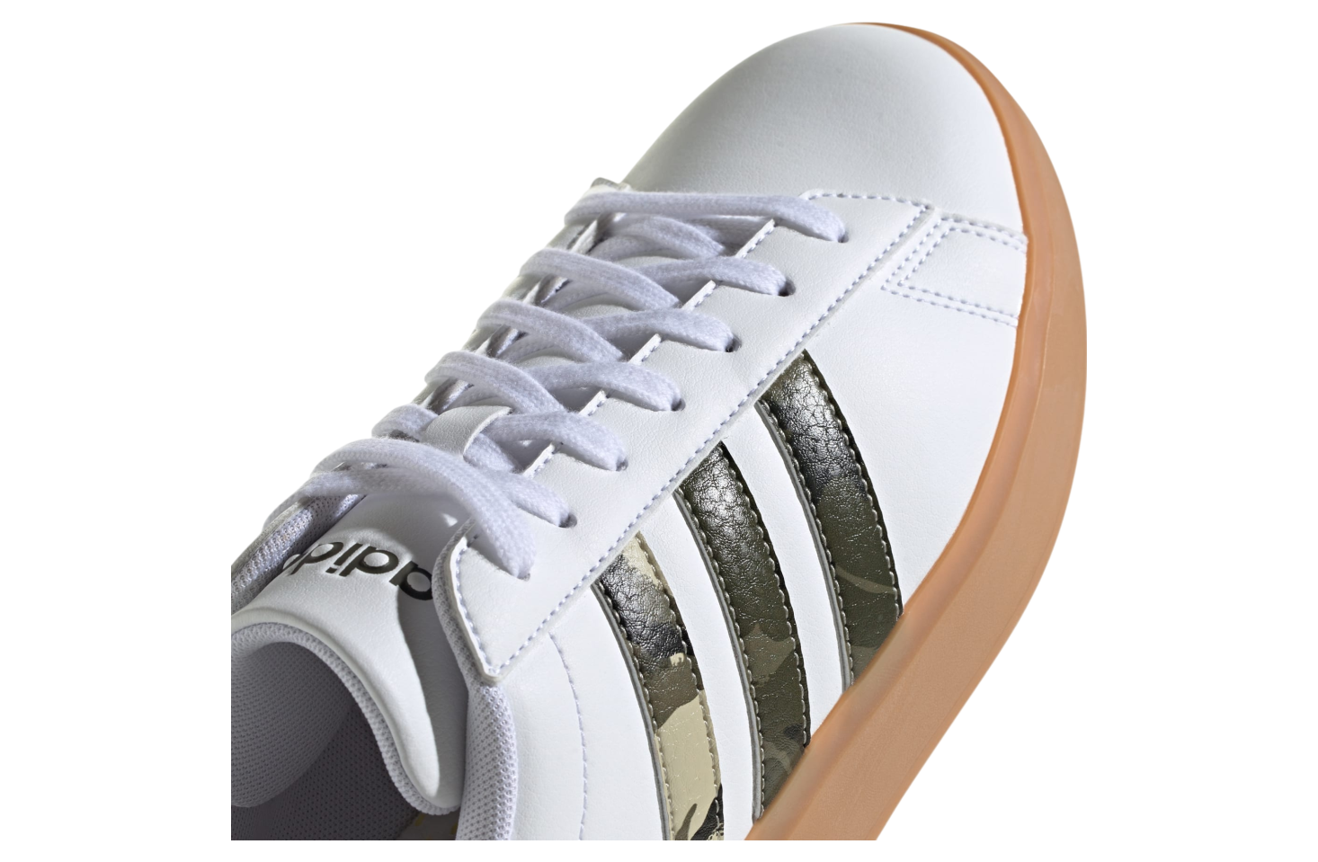 Adidas Grand Court 2.0 Cloud White / Olive Strata