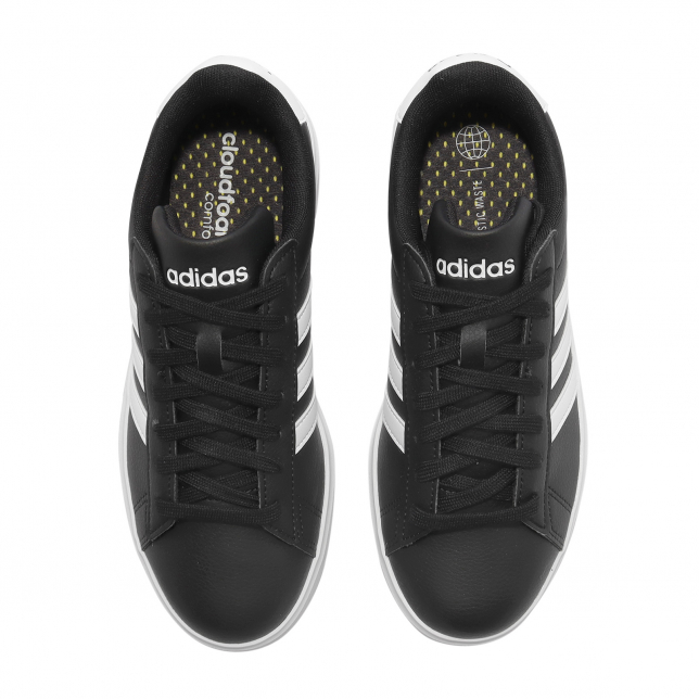 adidas Grand Court 2.0 Core Black Footwear White GW9196