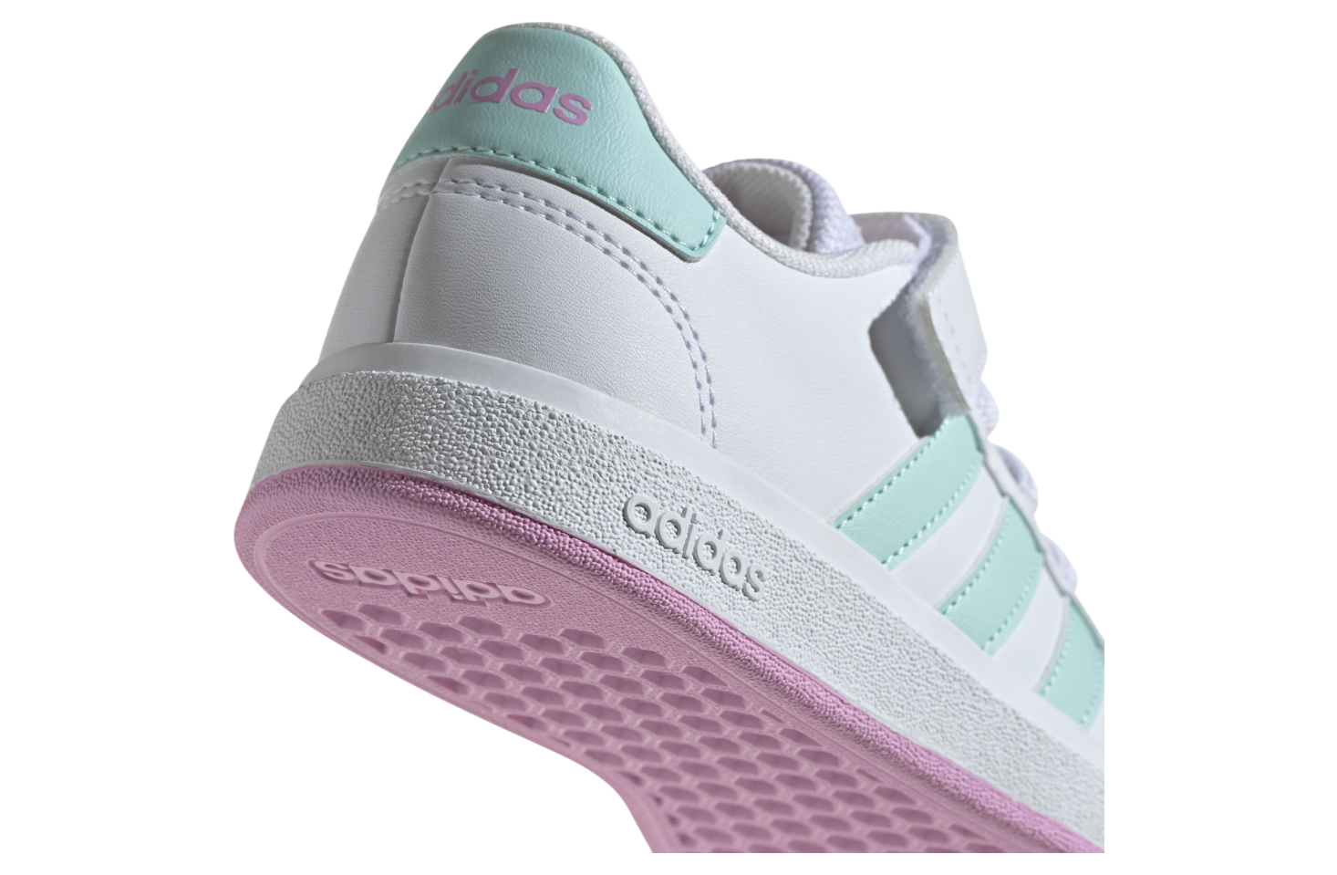 Adidas Grand Court 2.0 GS Cloud White / Semi Flash Aqua