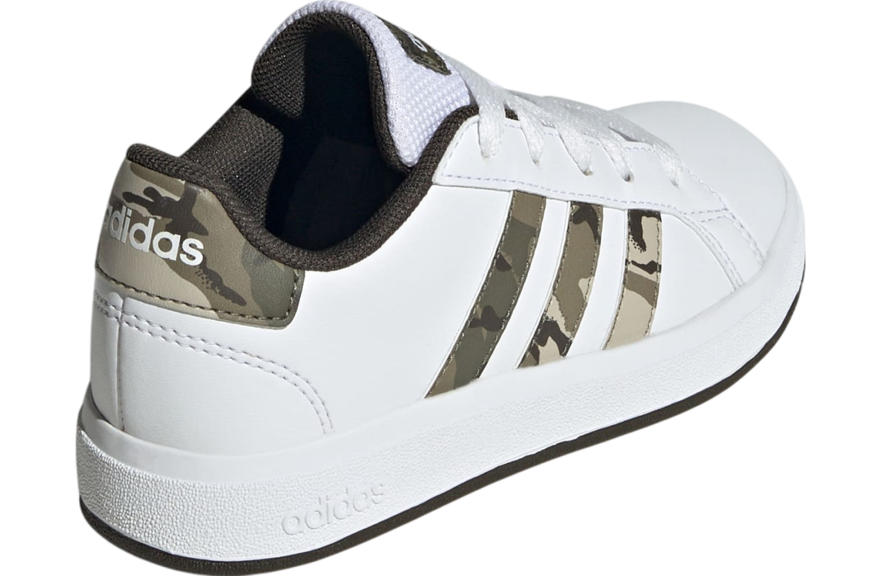 Adidas Grand Court 2.0 K GS Cloud White / Olive Strata