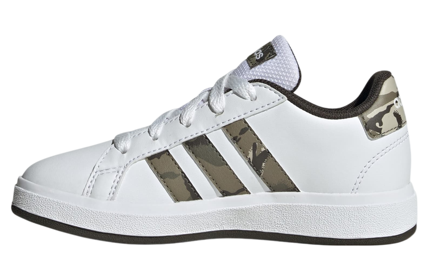 Adidas Grand Court 2.0 K GS Cloud White / Olive Strata