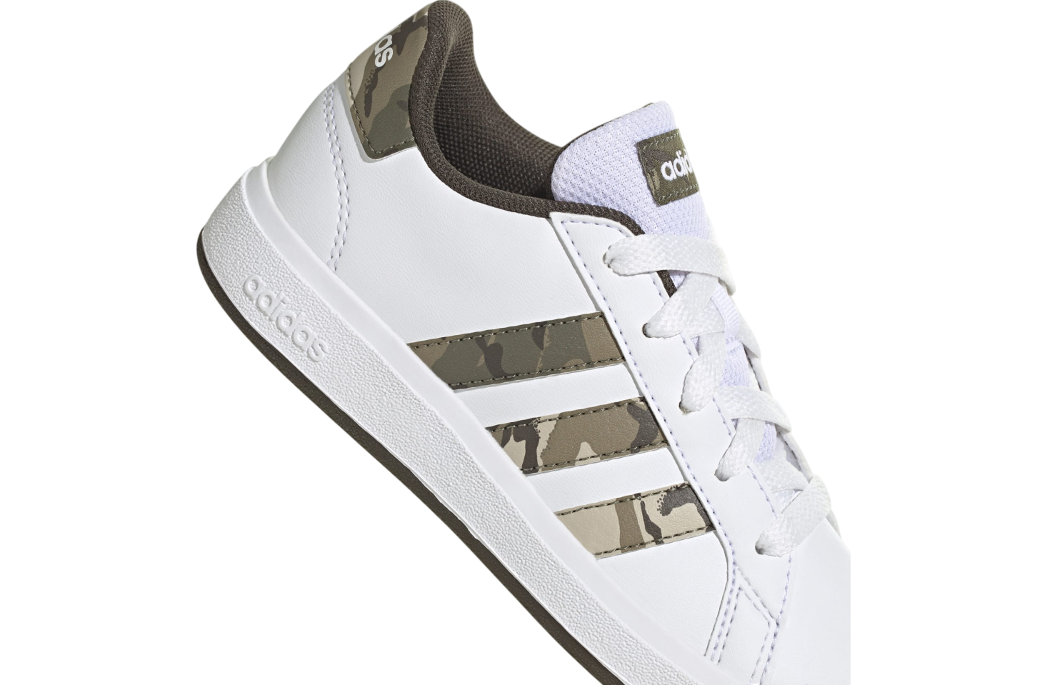 Adidas Grand Court 2.0 K GS Cloud White / Olive Strata