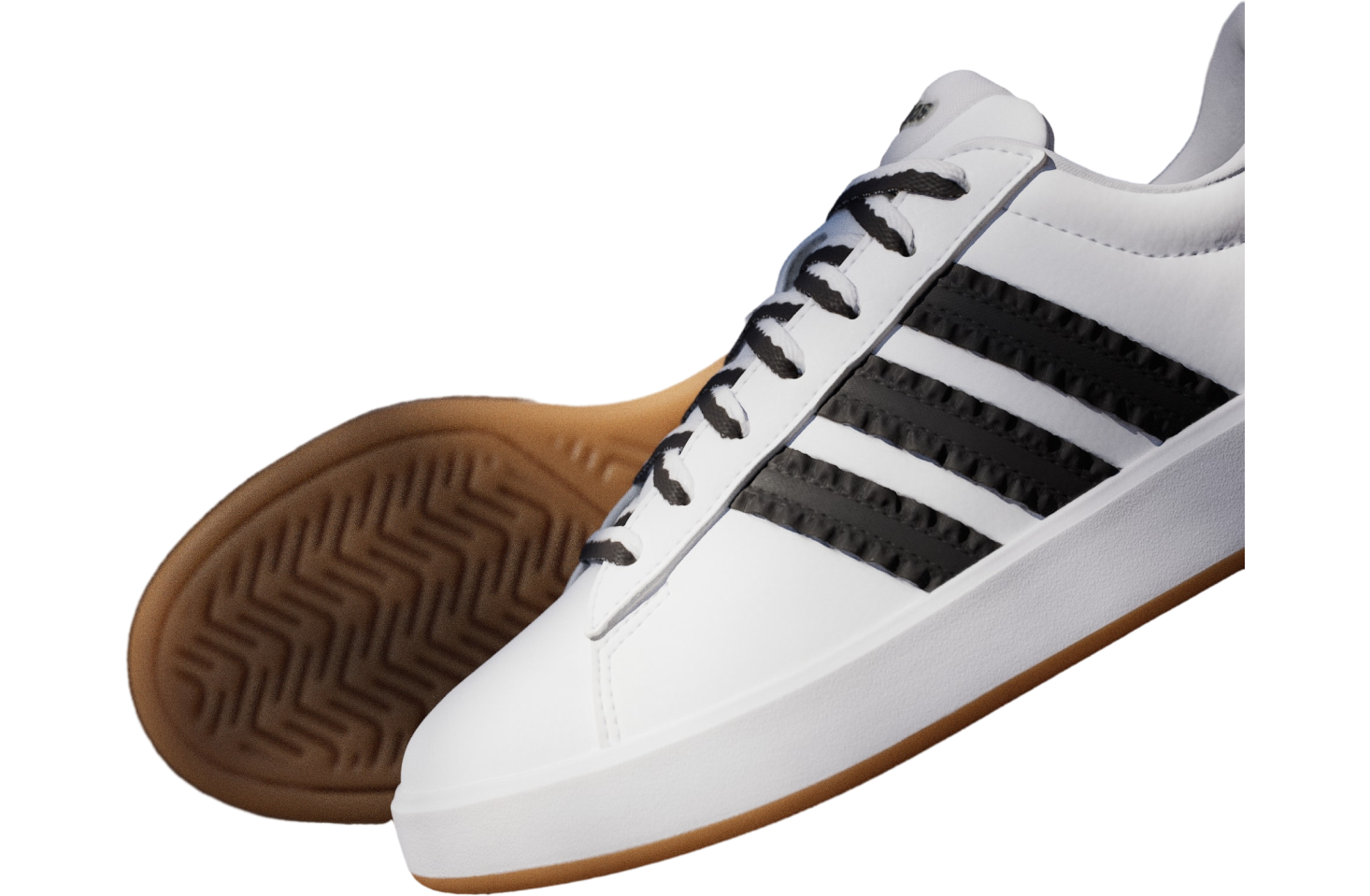 Adidas Grand Court 3.0 WMNS Cloud White / Core Black / Gum