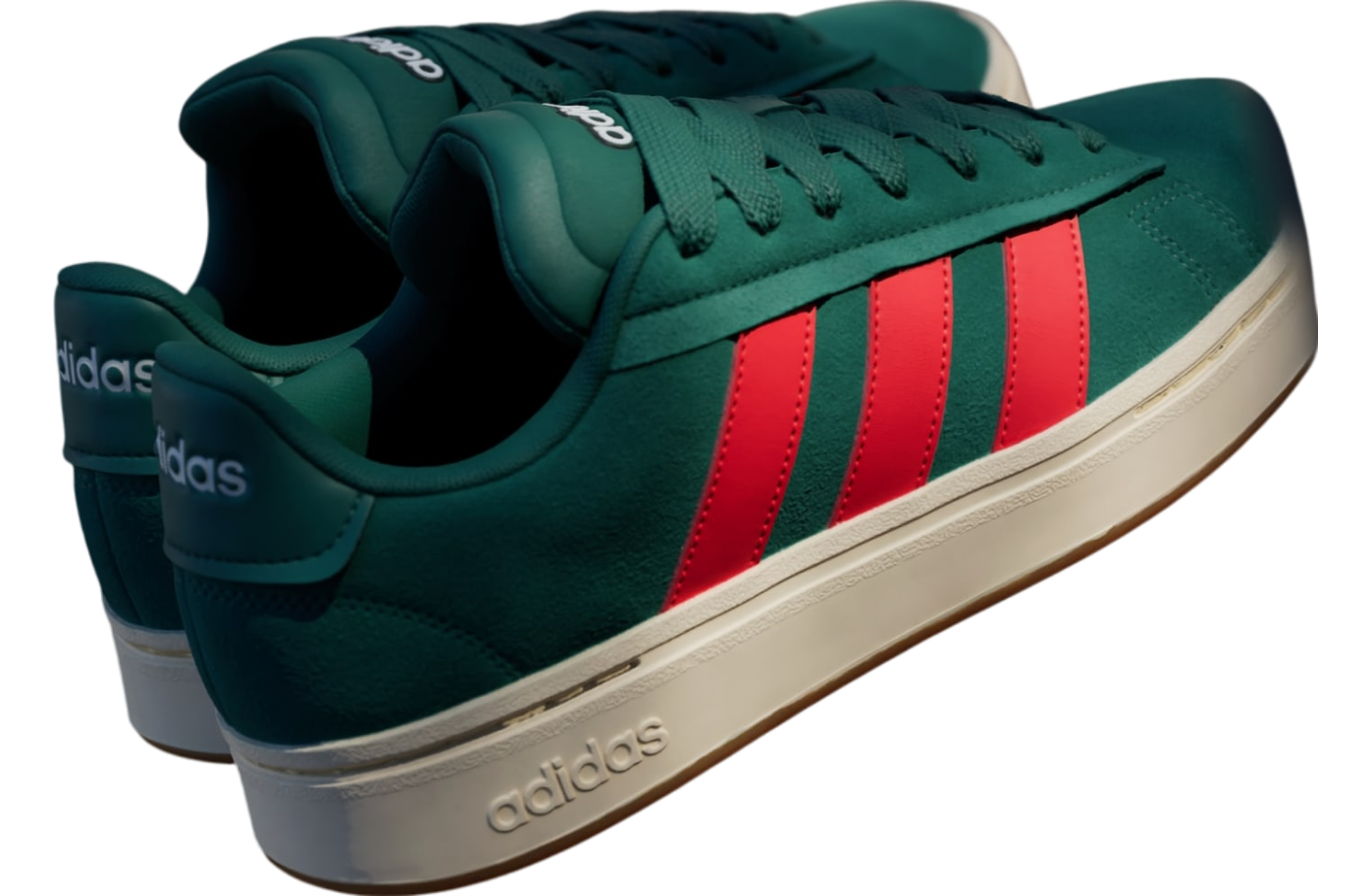 Adidas Grand Court Alpha Collegiate Green / Better Scarlet