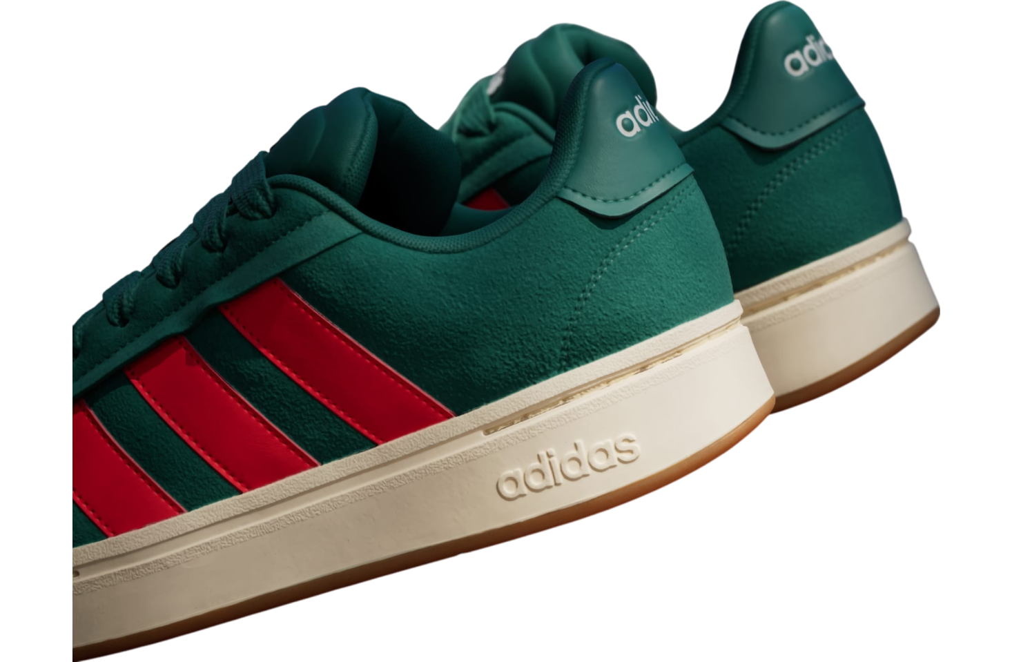 Adidas Grand Court Alpha Collegiate Green / Better Scarlet