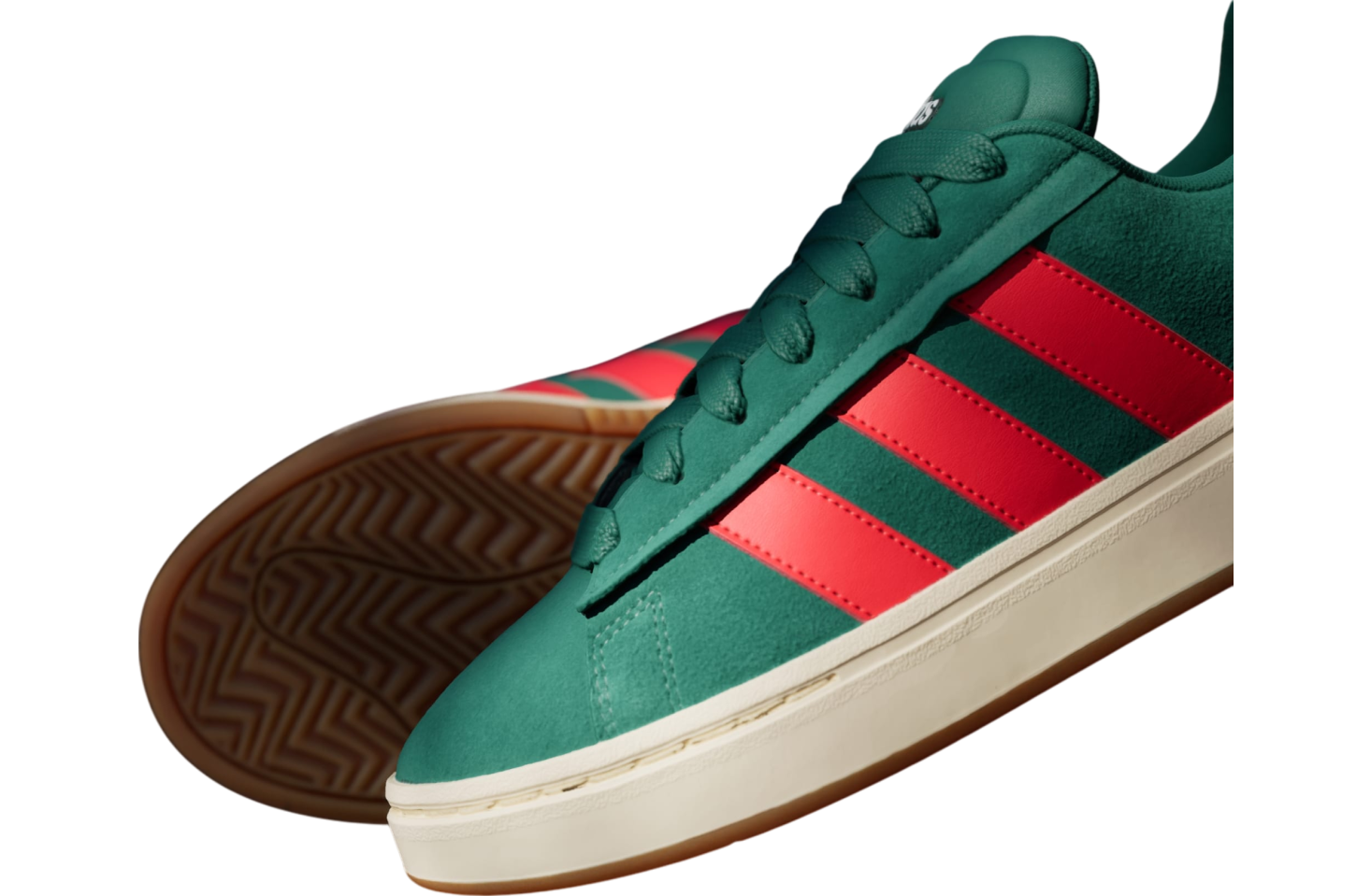 Adidas Grand Court Alpha Collegiate Green / Better Scarlet