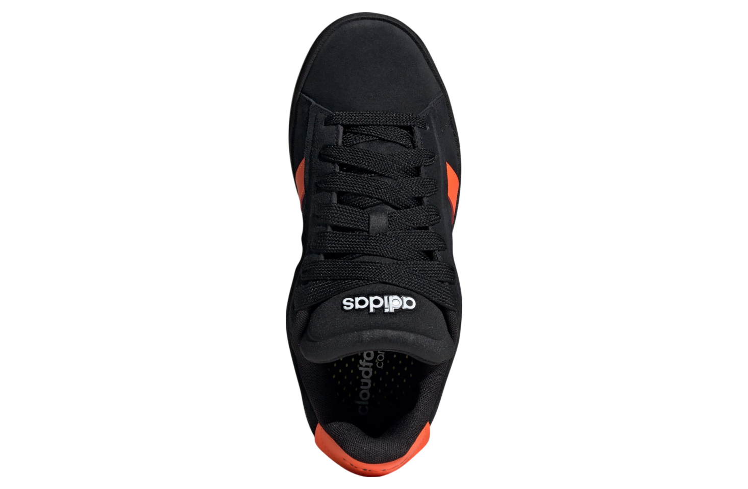 Adidas Grand Court Alpha Core Black / Impact Orange