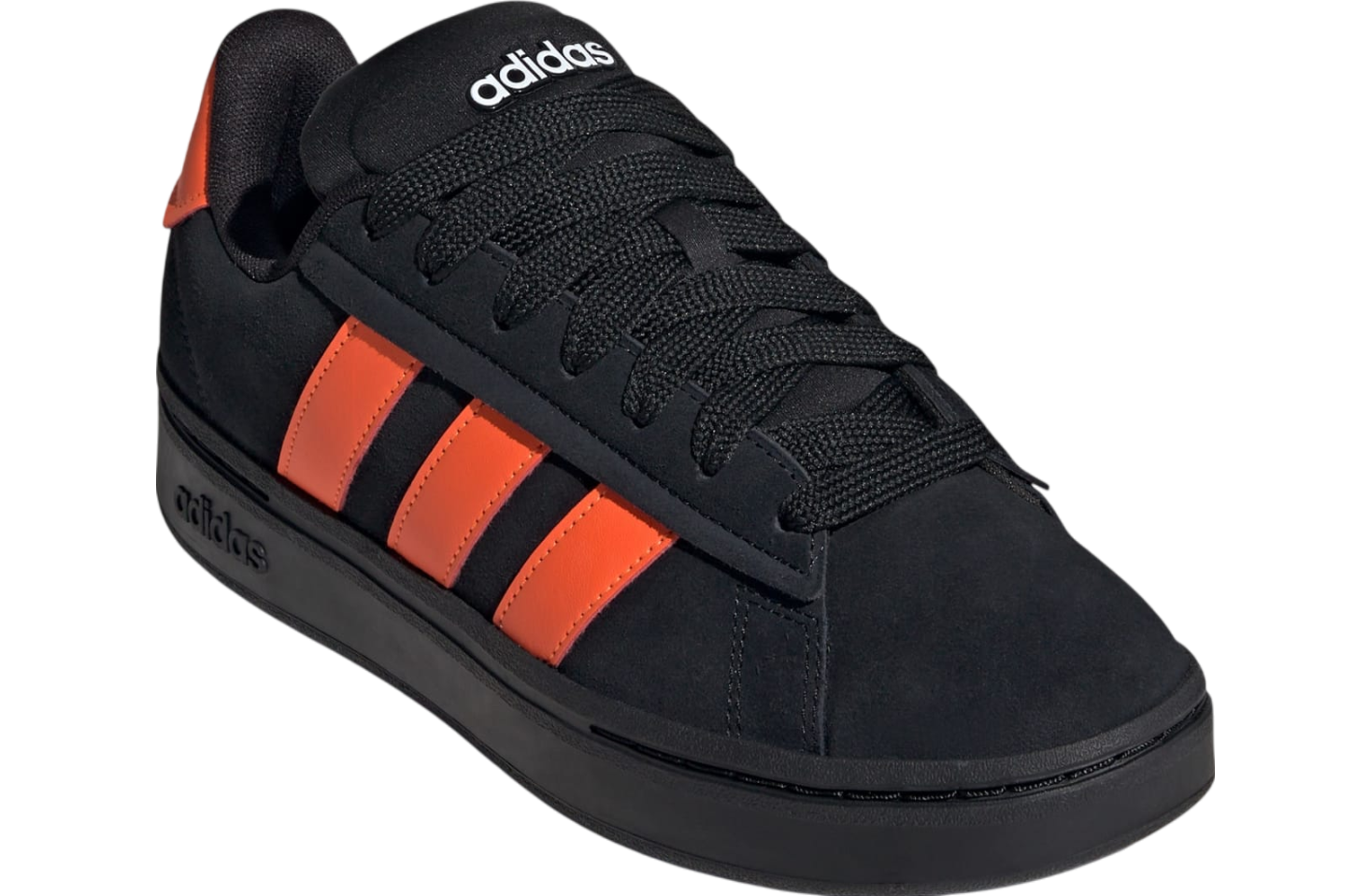 Adidas Grand Court Alpha Core Black / Impact Orange