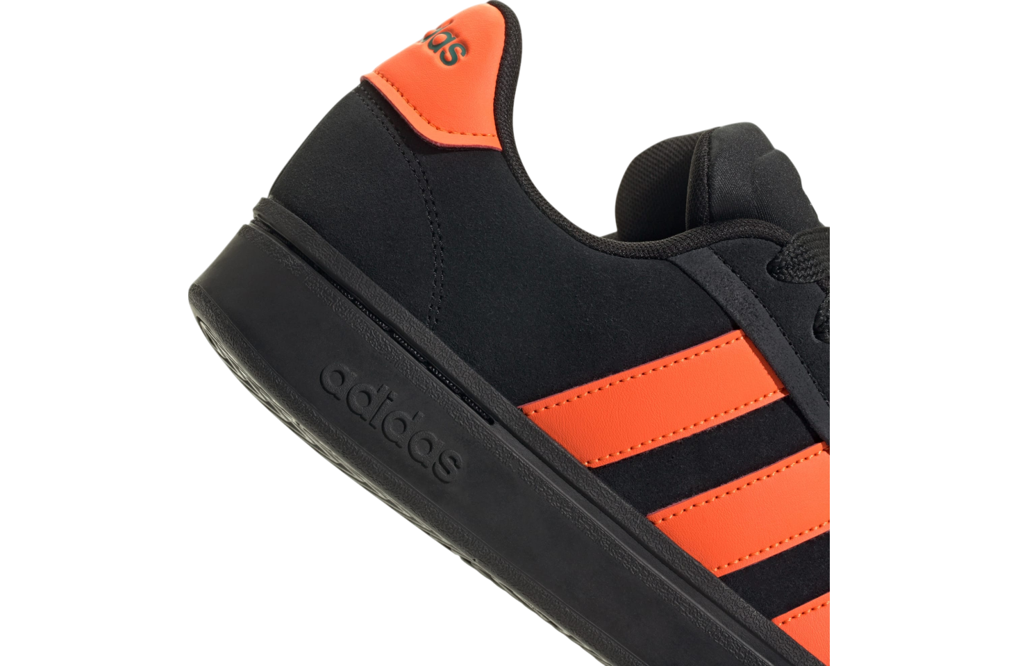 Adidas Grand Court Alpha Core Black / Impact Orange