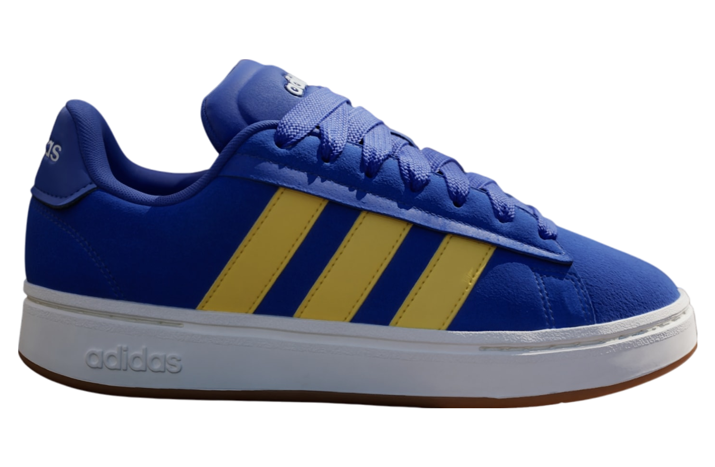 Adidas Grand Court Alpha Semi Lucid Blue / Utility Yellow