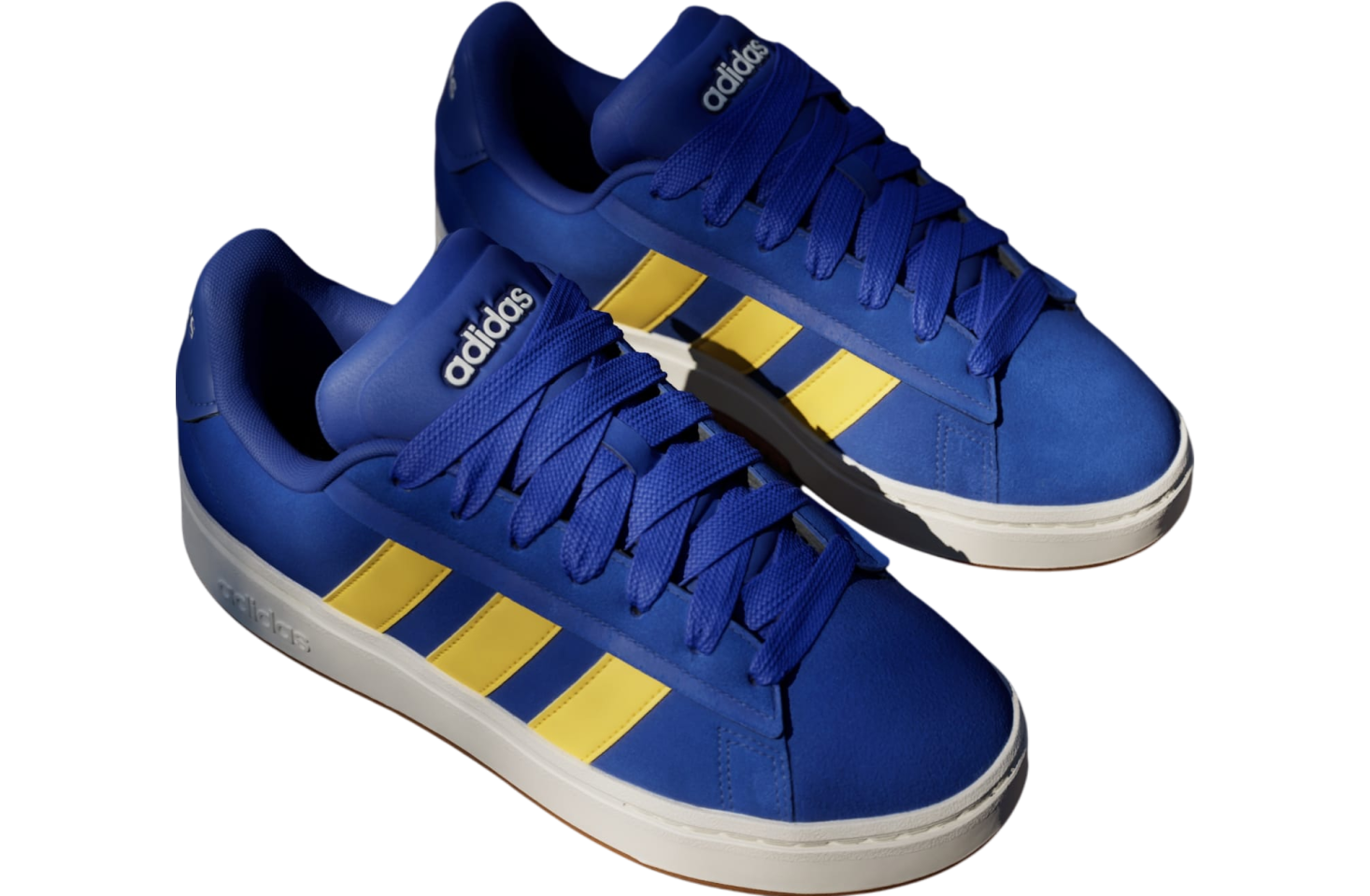 Adidas Grand Court Alpha Semi Lucid Blue / Utility Yellow