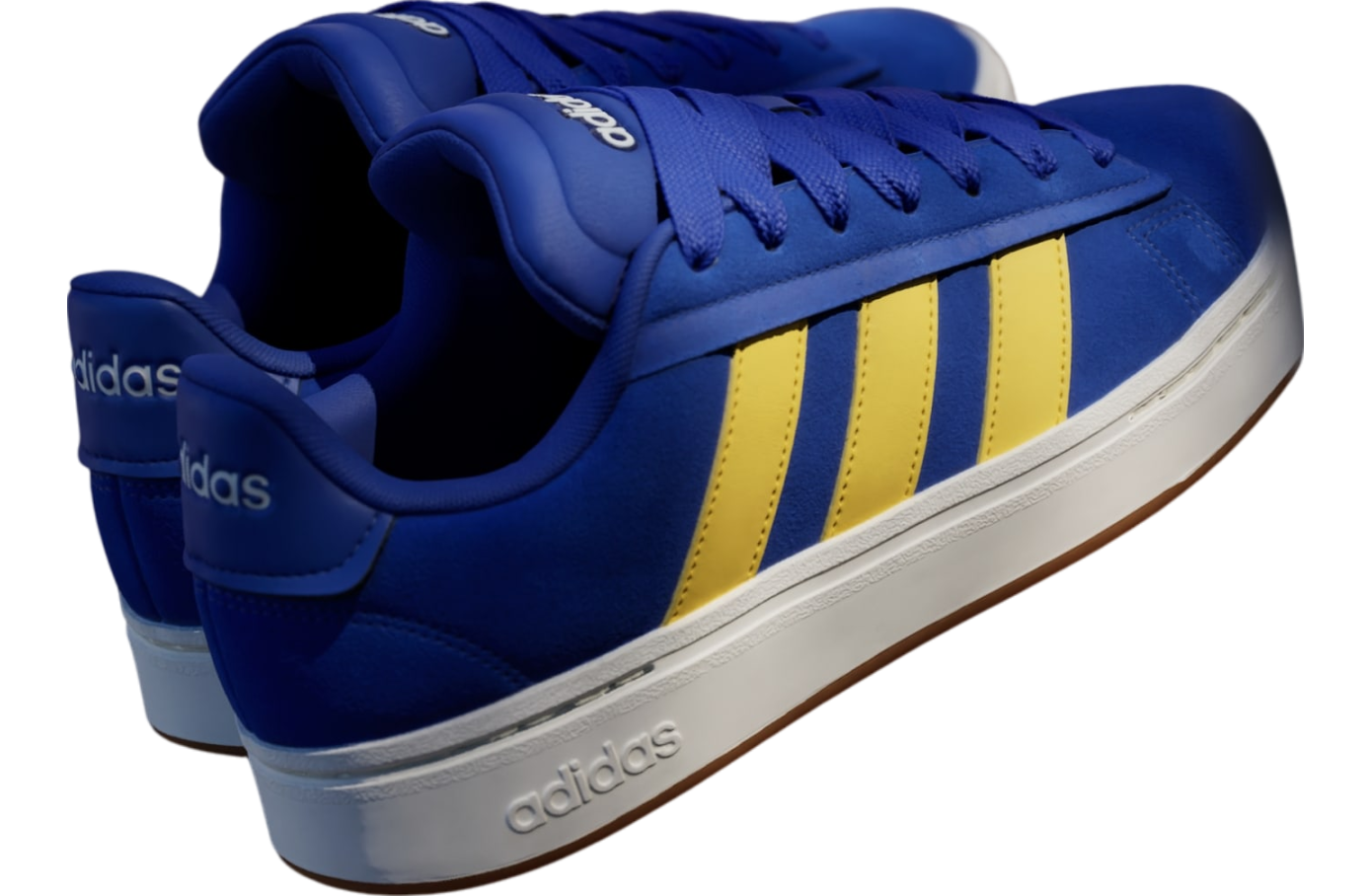 Adidas Grand Court Alpha Semi Lucid Blue / Utility Yellow