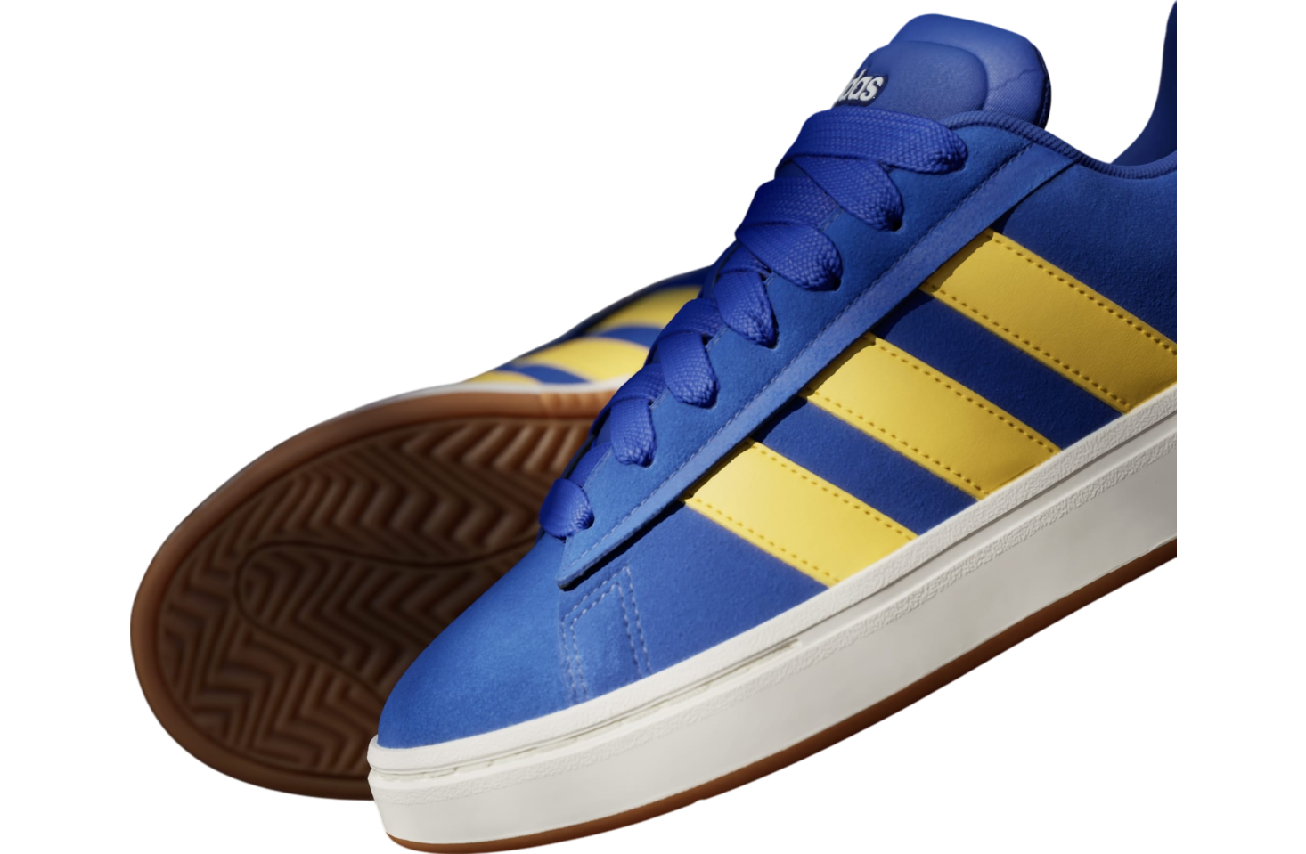 Adidas Grand Court Alpha Semi Lucid Blue / Utility Yellow