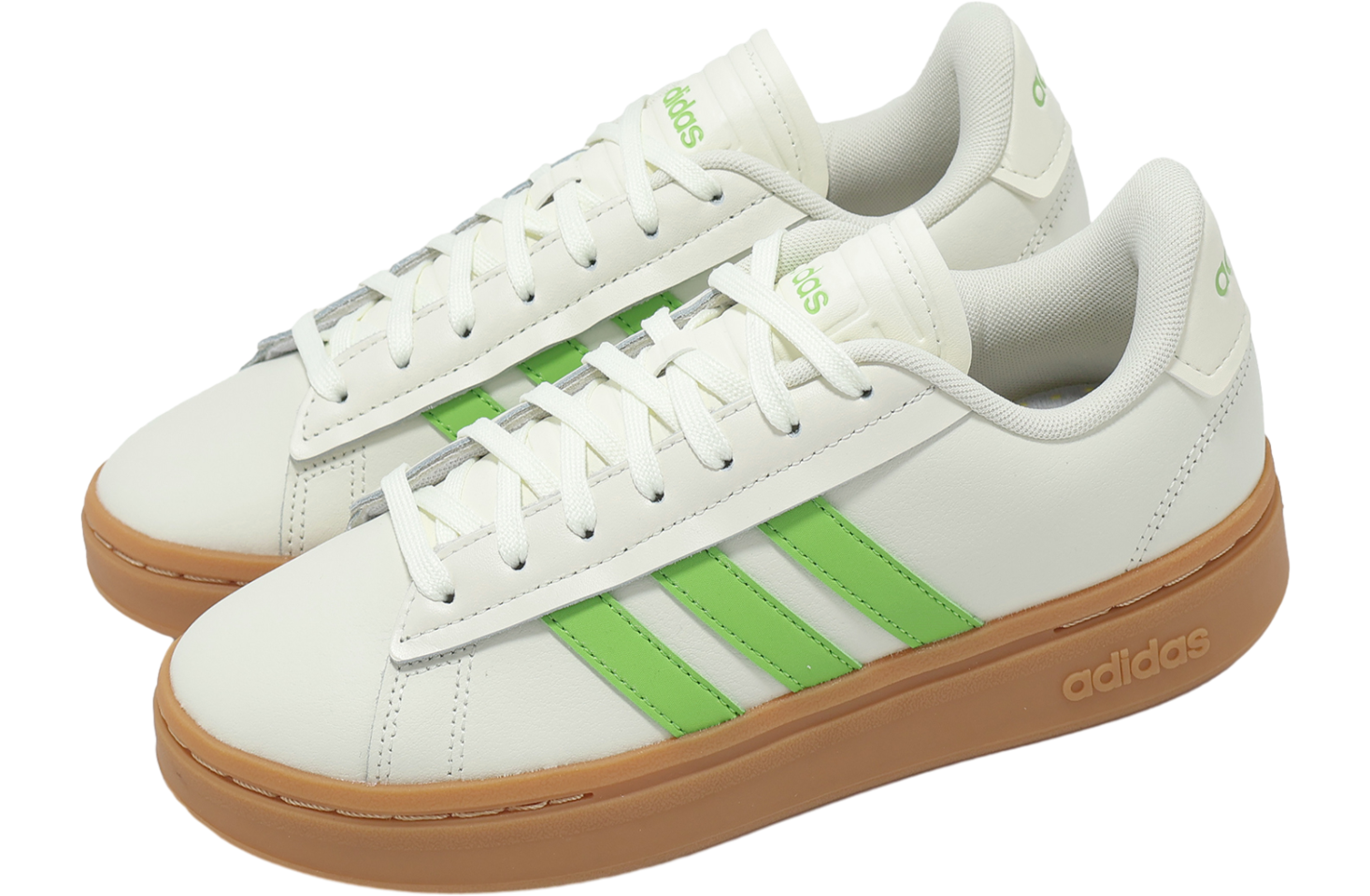 Adidas Grand Court Alpha WMNS Off White / Semi Lucid Lime