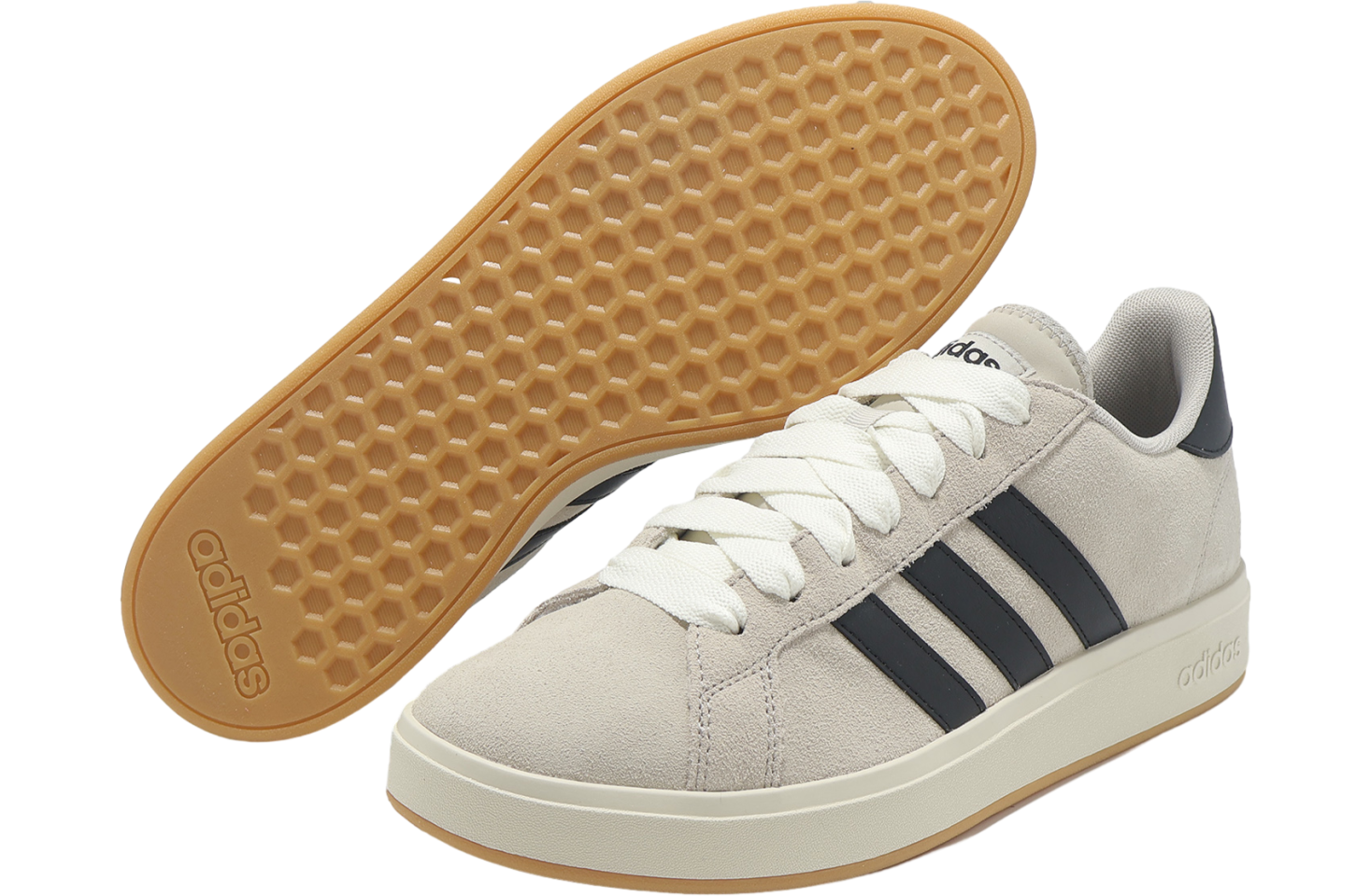 Adidas Grand Court Base 00s Beige / Core Black - May 2025