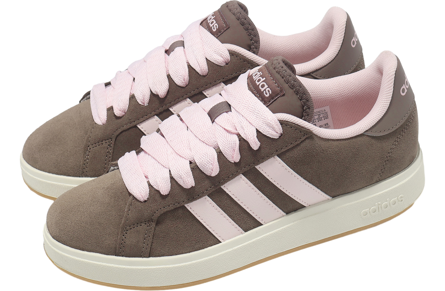 Adidas Grand Court Base 00s Earth Strata / Clear Pink