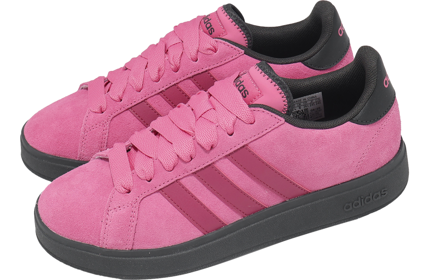 Adidas Grand Court Base 00s Pink Fusion / Wild Pink