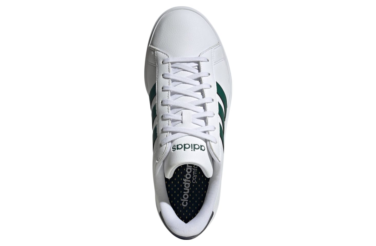 Adidas Grand Court Cloud White / Collegiate Green / Shadow Navy