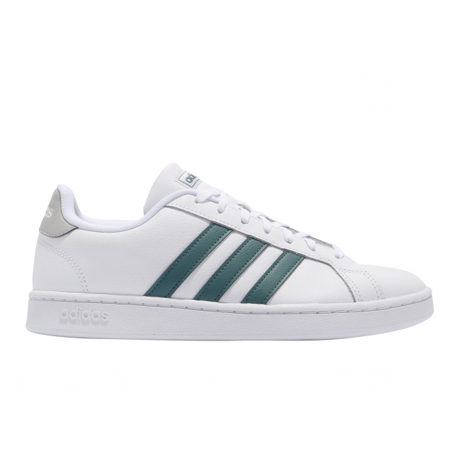 adidas Grand Court Cloud White Green Grey