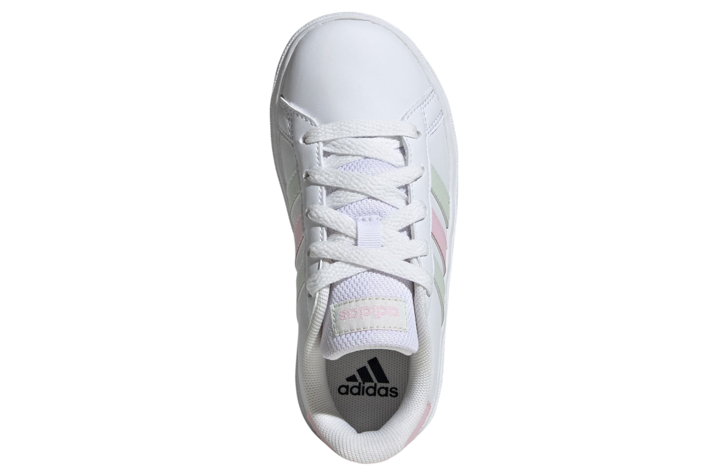 Adidas Grand Court Lace-Up GS Cloud White / Crystal Jade