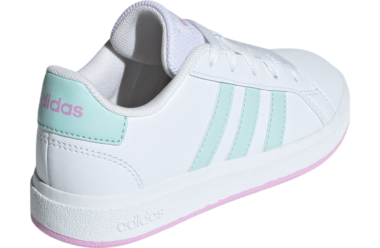 Adidas Grand Court Lifestyle Lace-Up GS Cloud White / Semi Flash Aqua