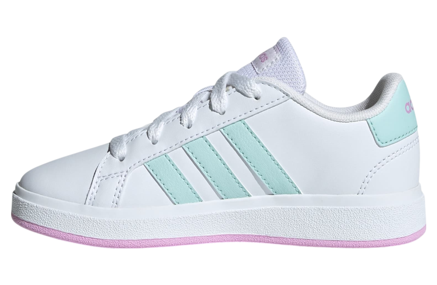 Adidas Grand Court Lifestyle Lace-Up GS Cloud White / Semi Flash Aqua