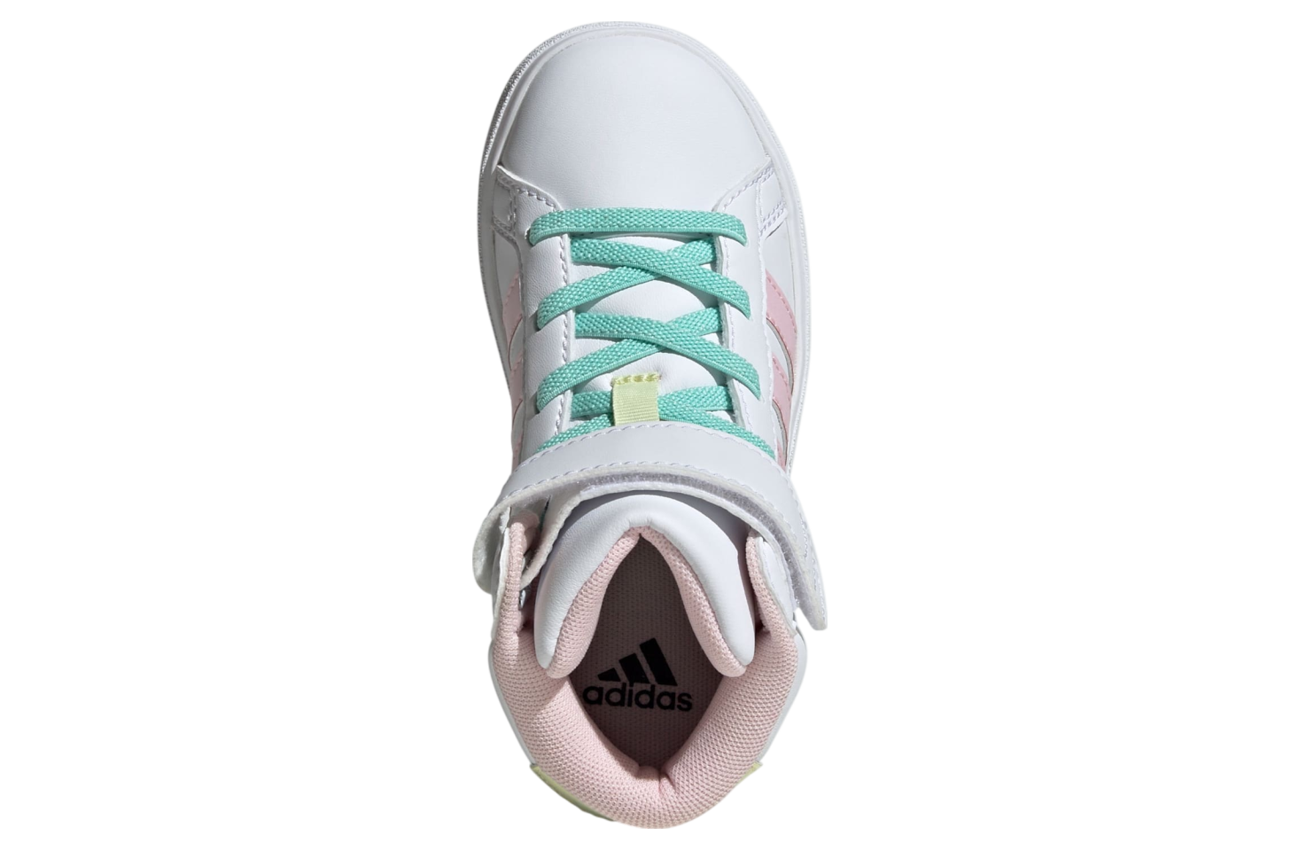 Adidas Grand Court Mid GS Cloud White / Clear Pink