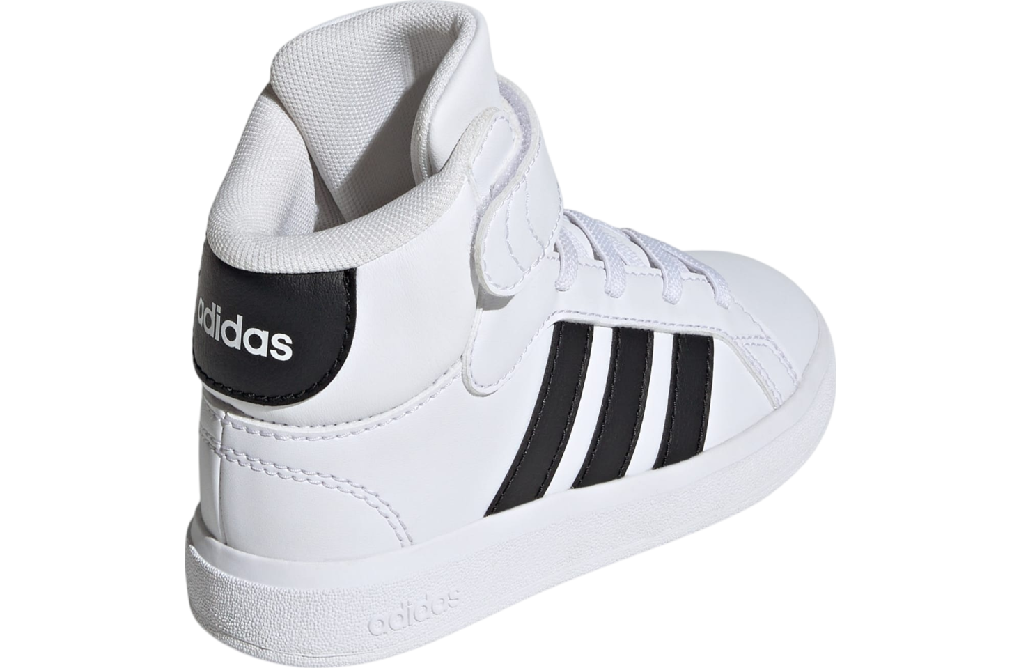 Adidas Grand Court Mid Gs Cloud White / Core Black