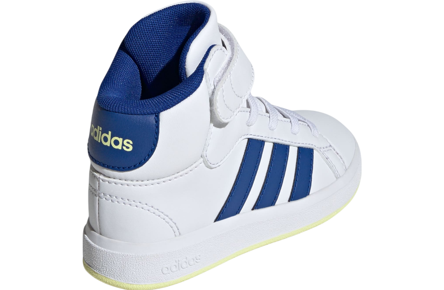 Adidas Grand Court Mid GS Cloud White / Royal Blue