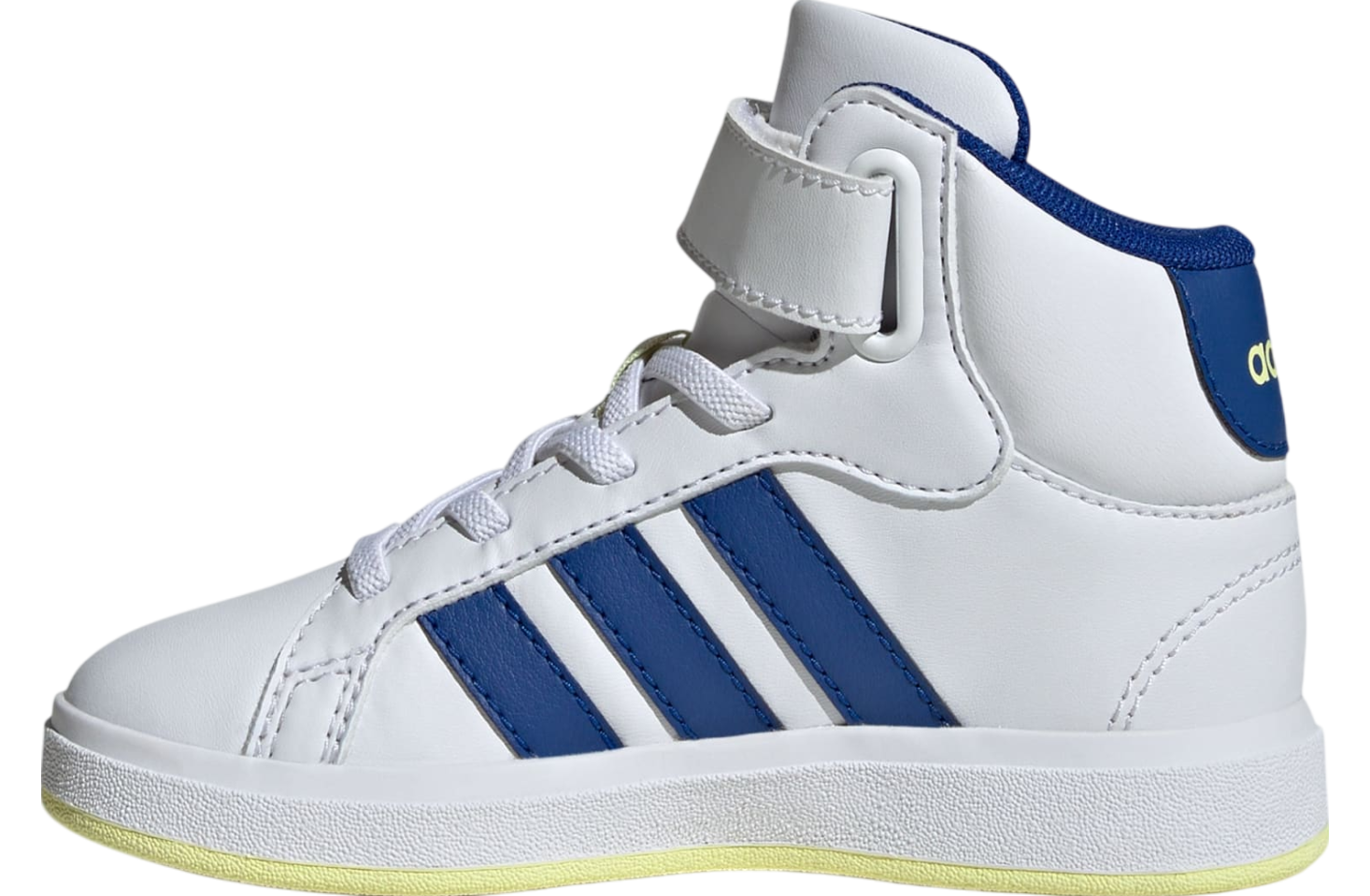 Adidas Grand Court Mid GS Cloud White / Royal Blue