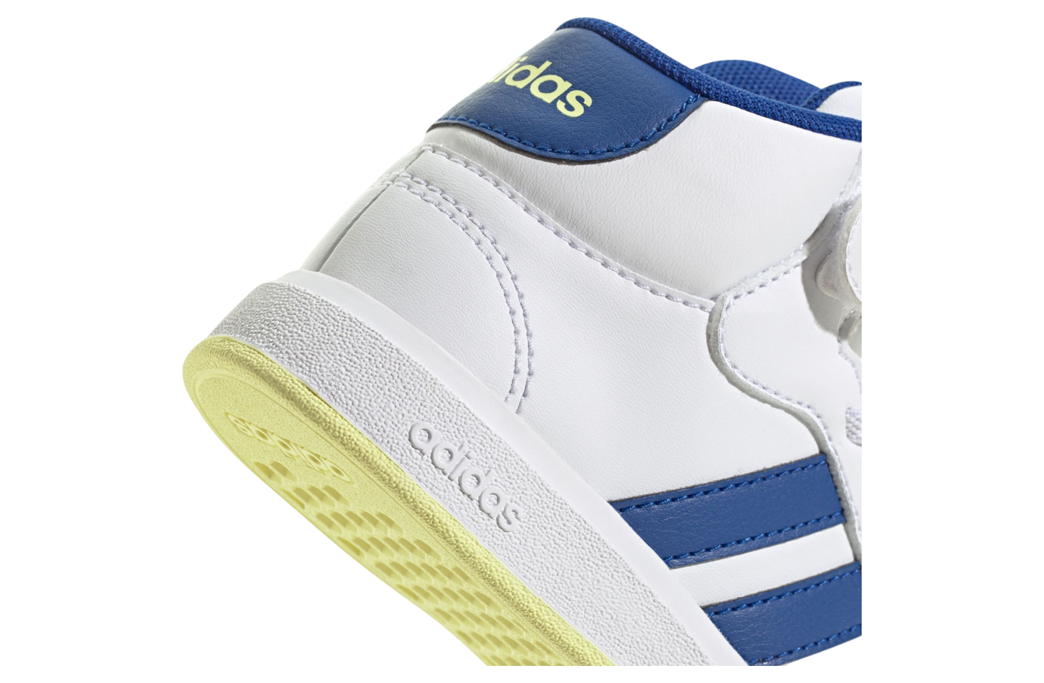 Adidas Grand Court Mid GS Cloud White / Royal Blue