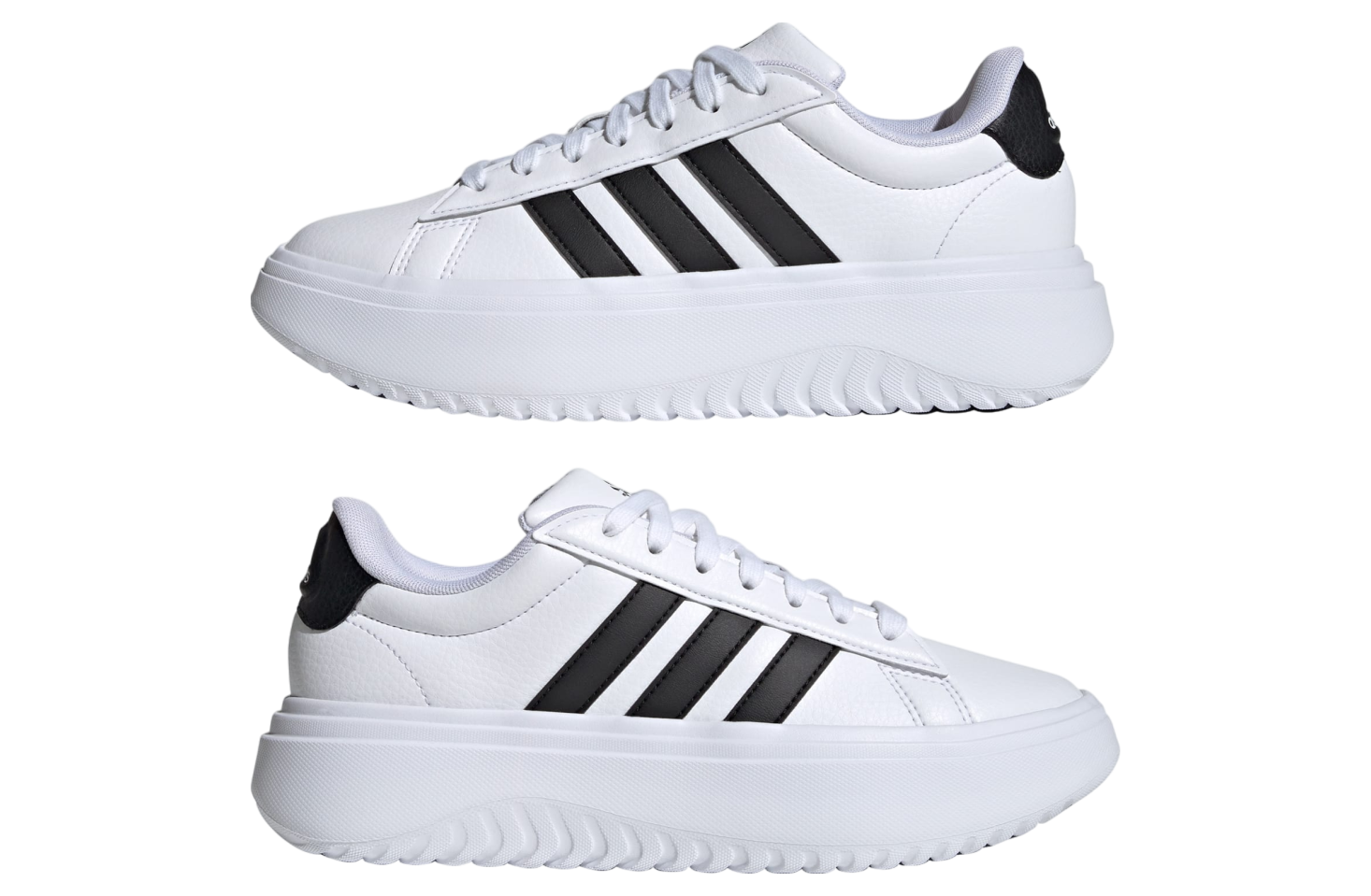 Adidas Grand Court Platform WMNS Cloud White / Core Black