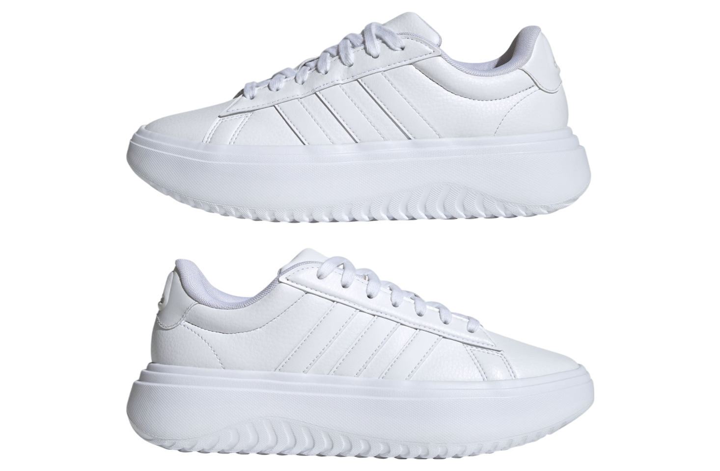 Adidas Grand Court Platform WMNS Cloud White / Crystal White