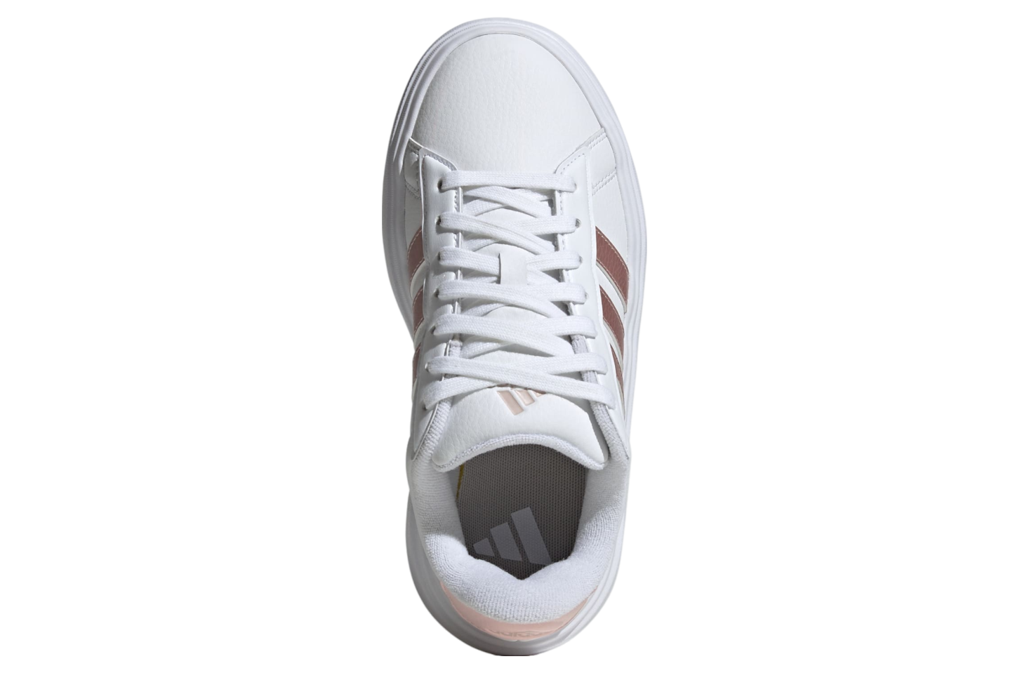 Adidas Grand Court Platform WMNS Cloud White / Sandy Pink Met.