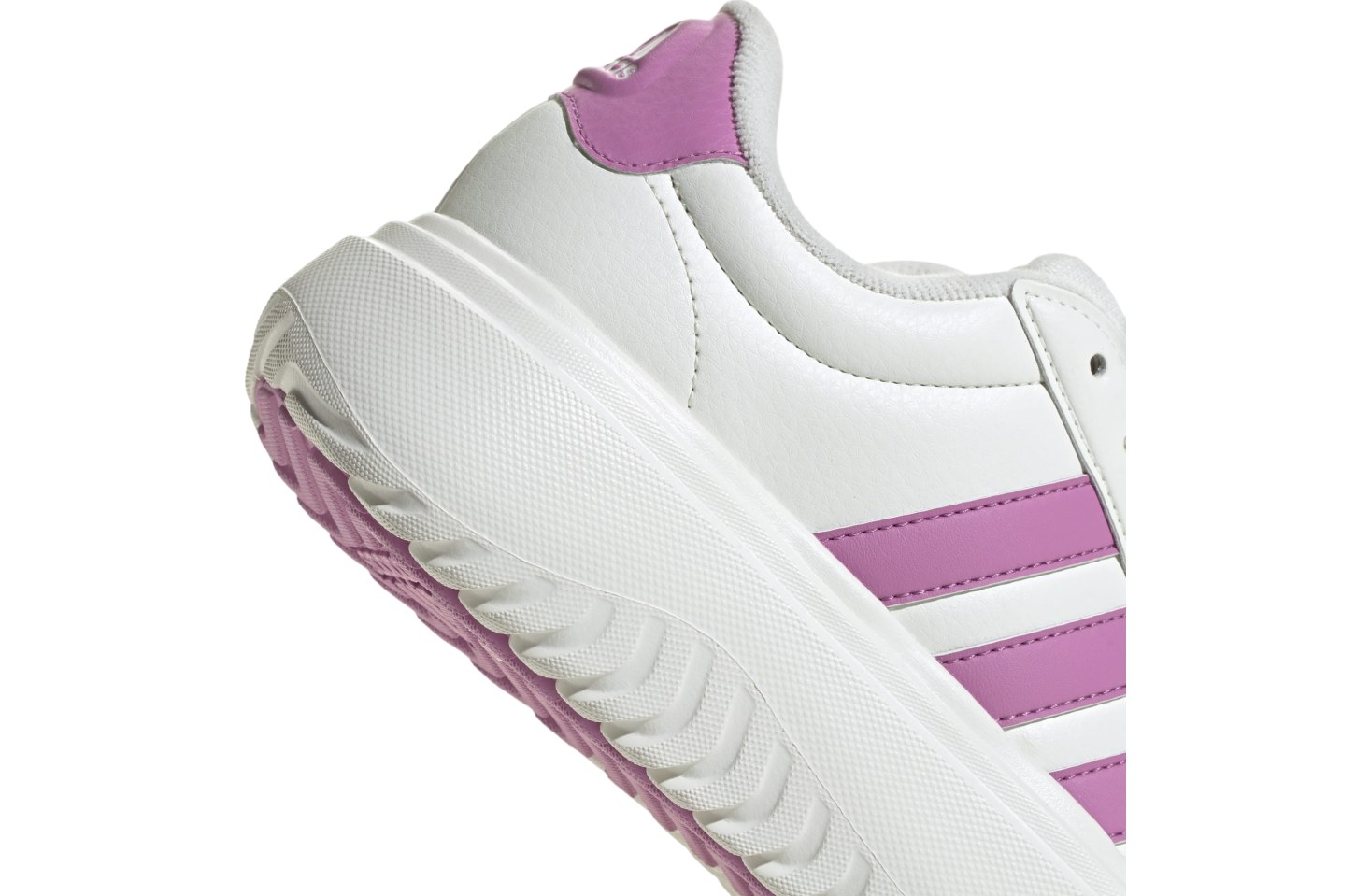 Adidas Grand Court Platform WMNS Core White / Preloved Purple