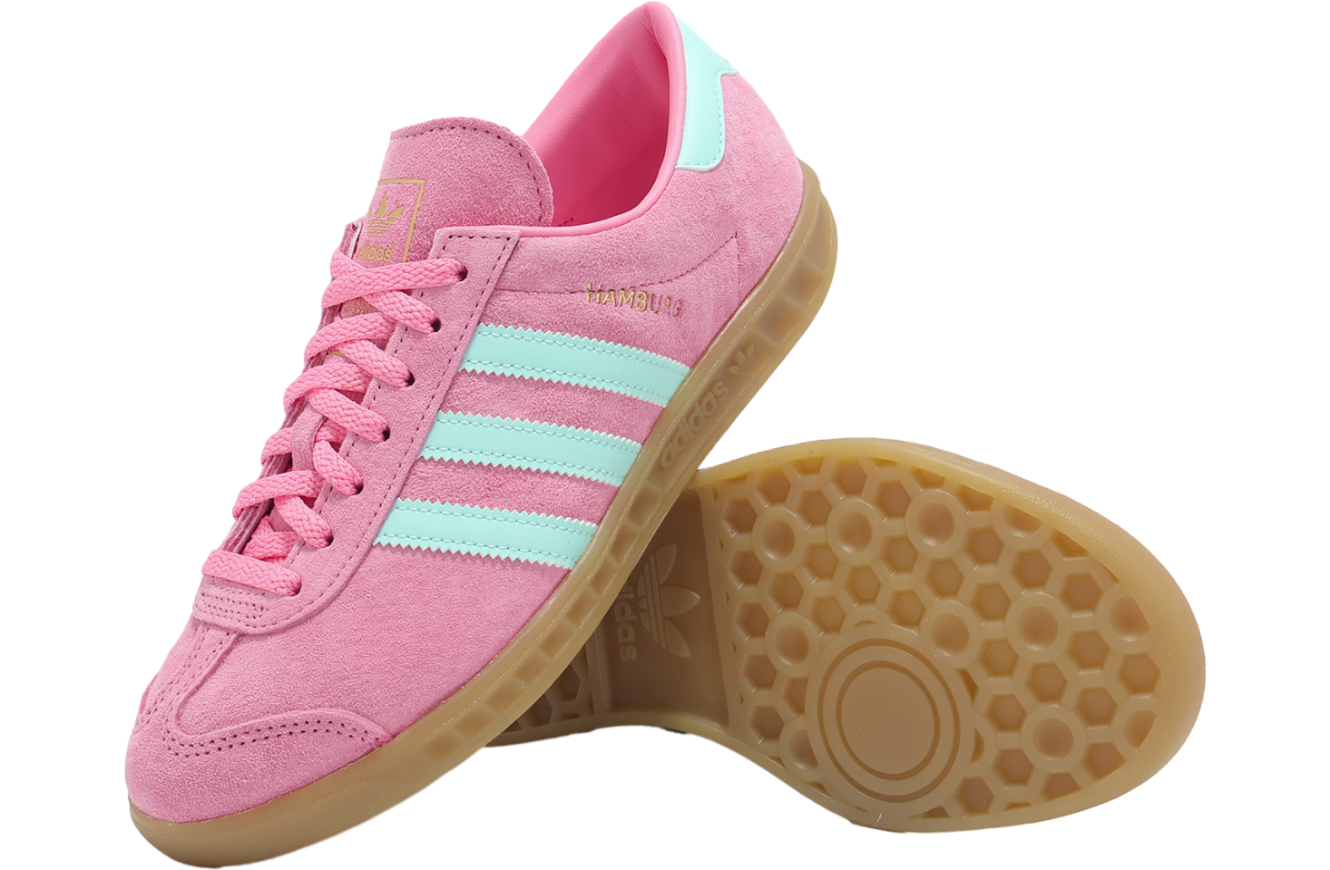 Adidas Hamburg W WMNS Bliss Pink / Semi Flash Aqua - Sep