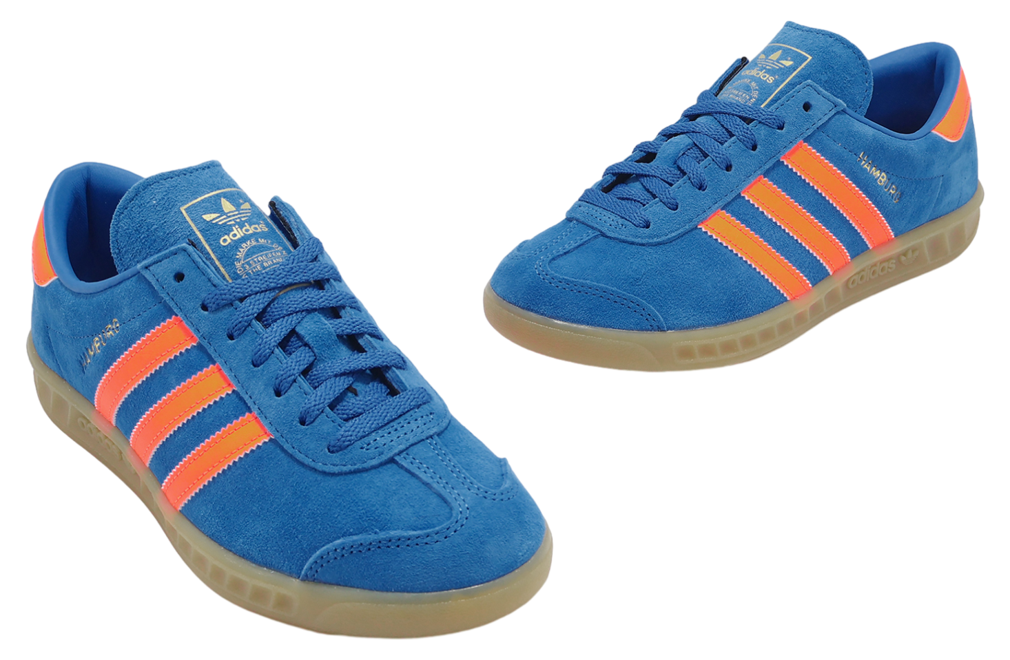 Adidas Hamburg W WMNS Blue Bird / Solar Orange - Sep 2024