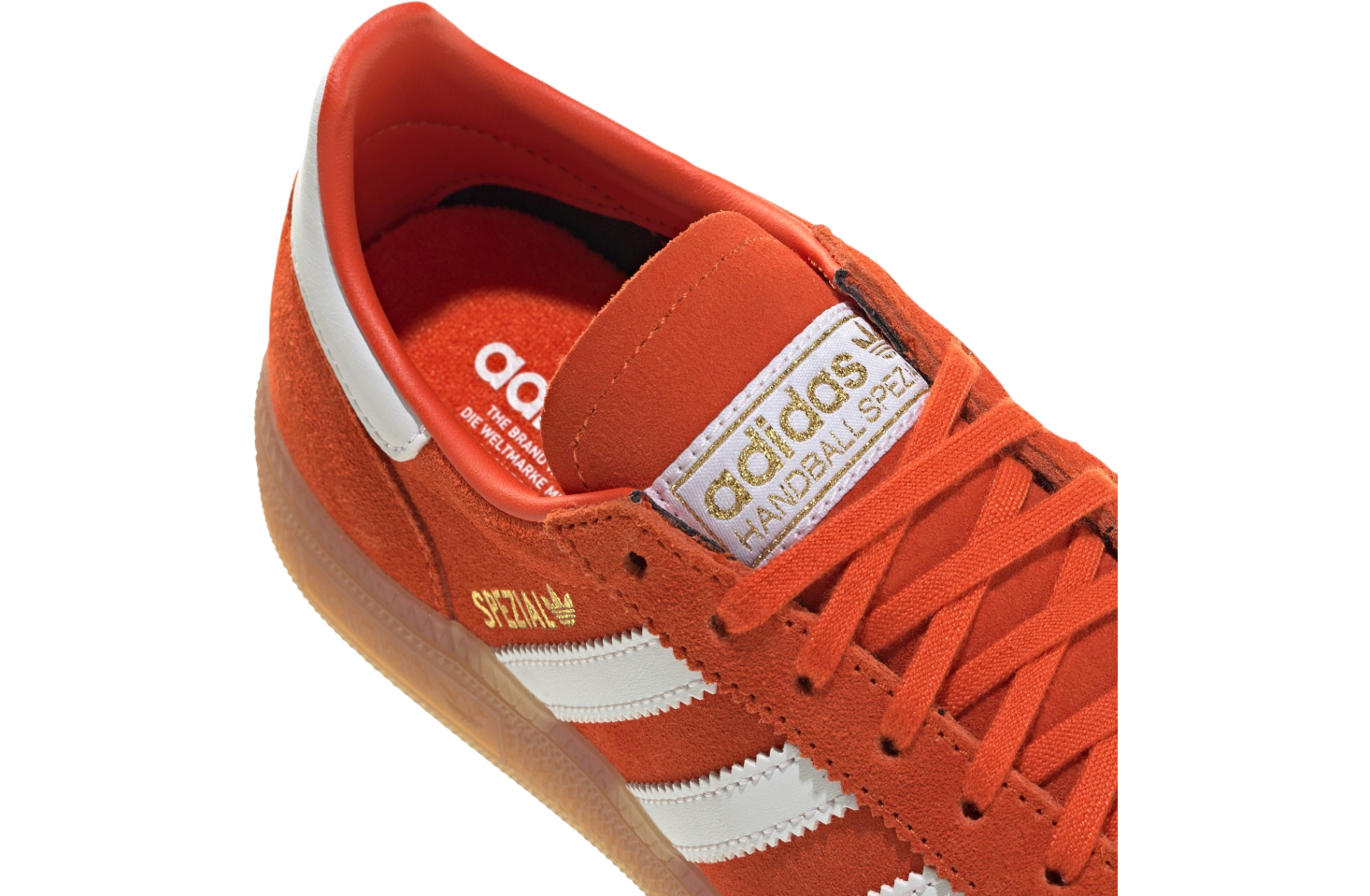 人気 ☆ADIDAS☆ SPEZIAL HANDBALL BROWN COLLEGIATE ORANGE adidas Handball Spezial - Orange | Free Shipping with