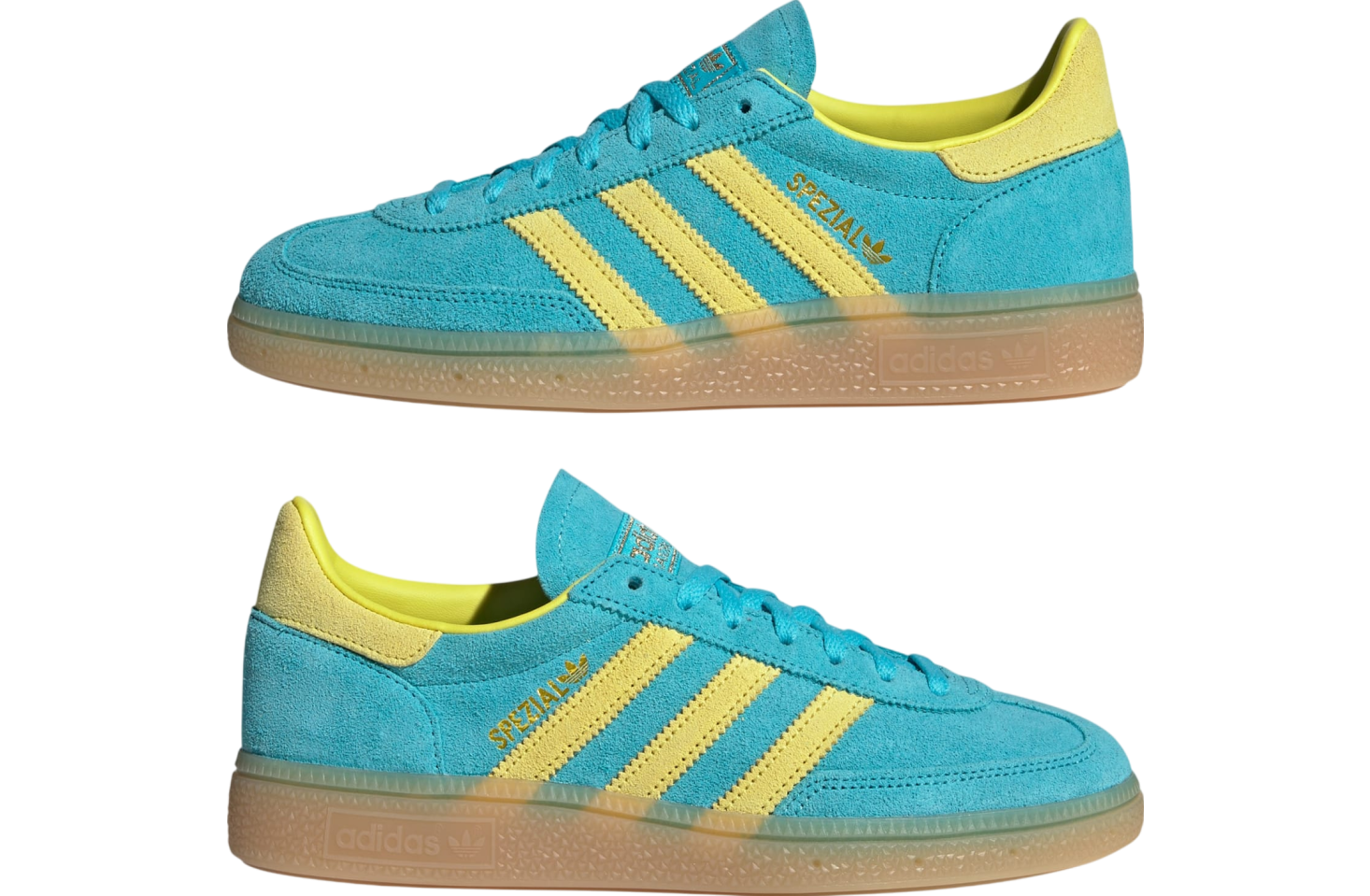 Adidas Handball Spezial Wmns Blue Glow / Bright Yellow