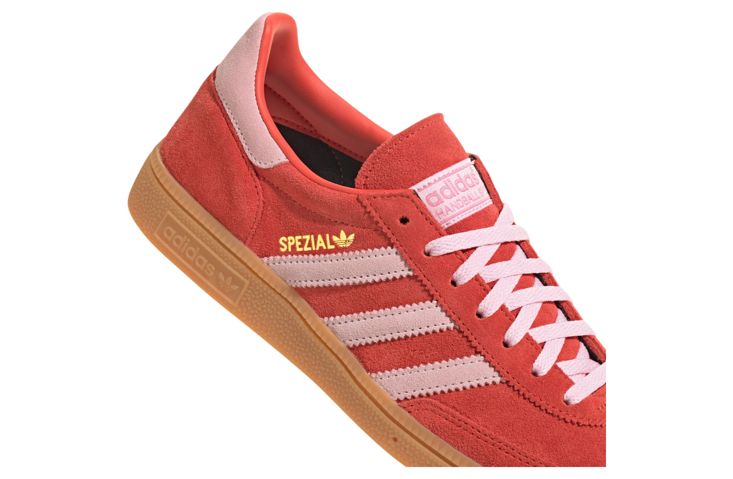 Adidas Handball Spezial WMNS Bright Red / Clear Pink