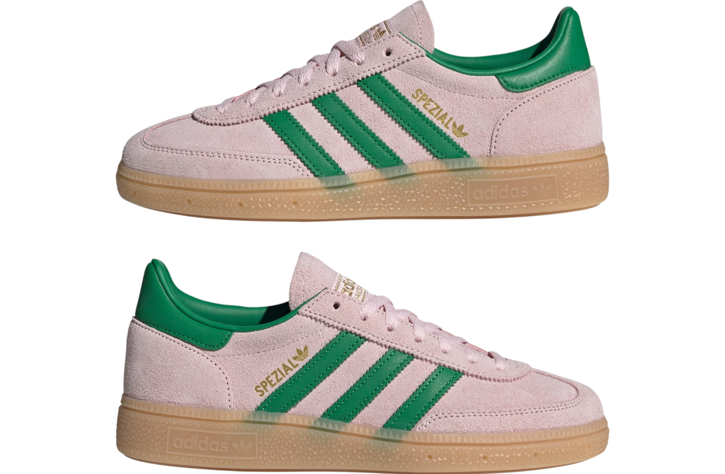 Adidas Handball Spezial Wmns Clear Pink / Green