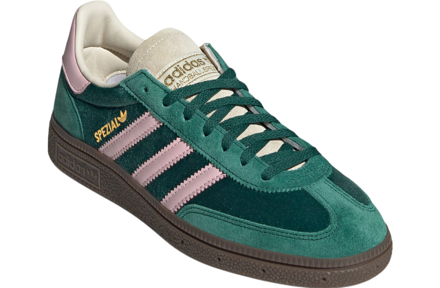 Adidas Handball Spezial Wmns Collegiate Green / Clear Pink