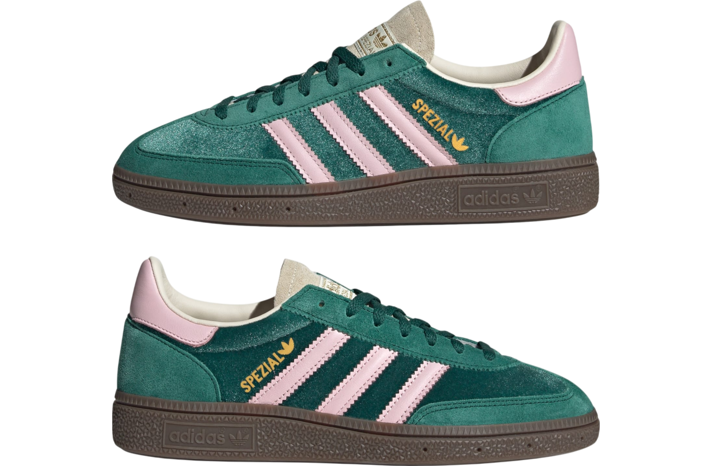 Adidas Handball Spezial WMNS Collegiate Green / Clear Pink