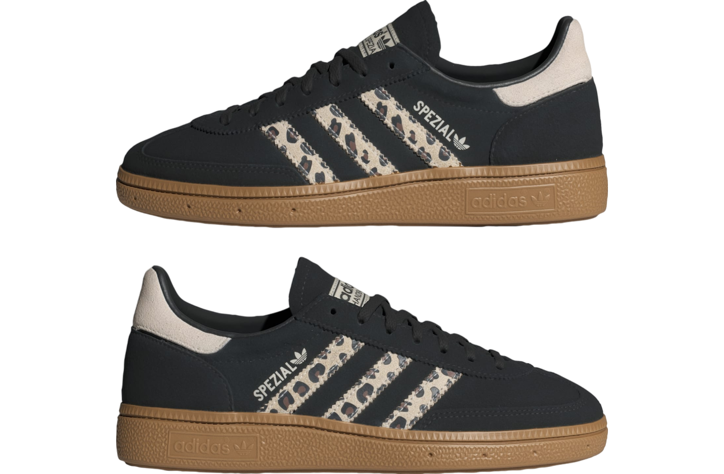 Adidas Handball Spezial WMNS Core Black / Leopard / Gum