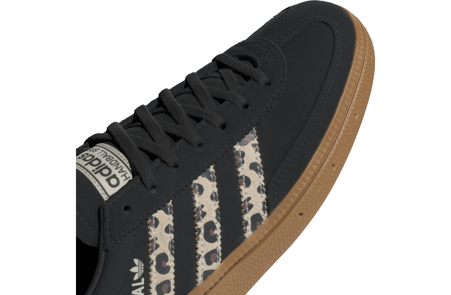 Adidas Handball Spezial WMNS Core Black / Leopard / Gum