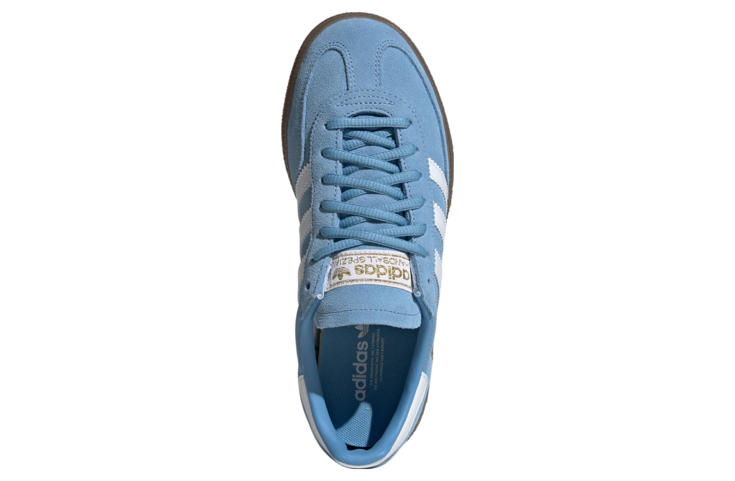 Adidas Handball Spezial WMNS Light Blue / Cloud White / Gum