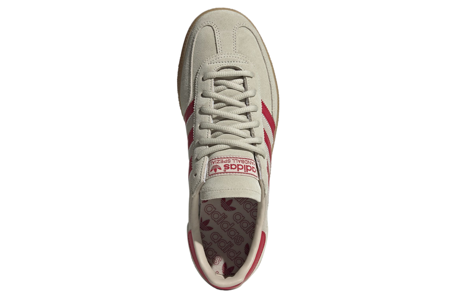 Adidas Handball Spezial WMNS Putty Grey / Team Victory Red